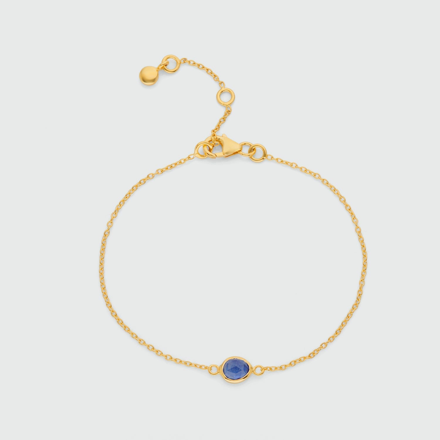 Hampton Sapphire Gold Vermeil Bracelet - Main Image