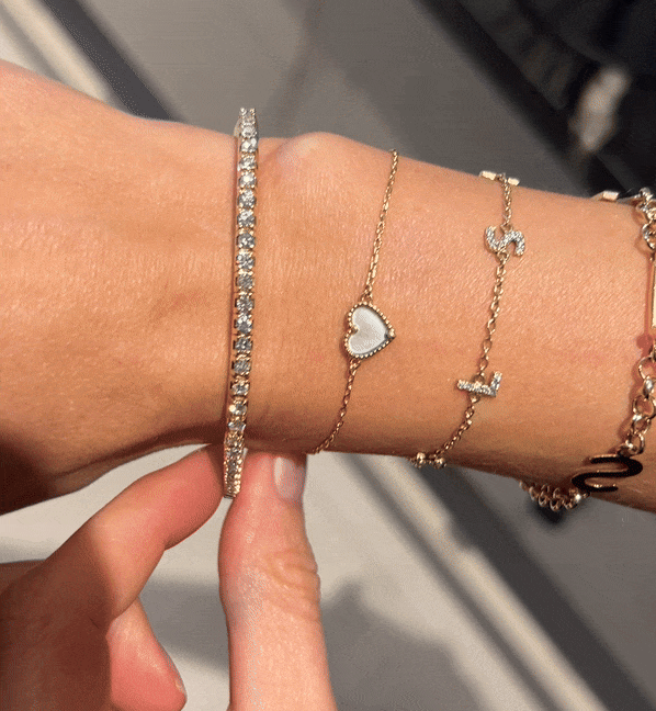 The Stretch Diamond Tennis Bracelet