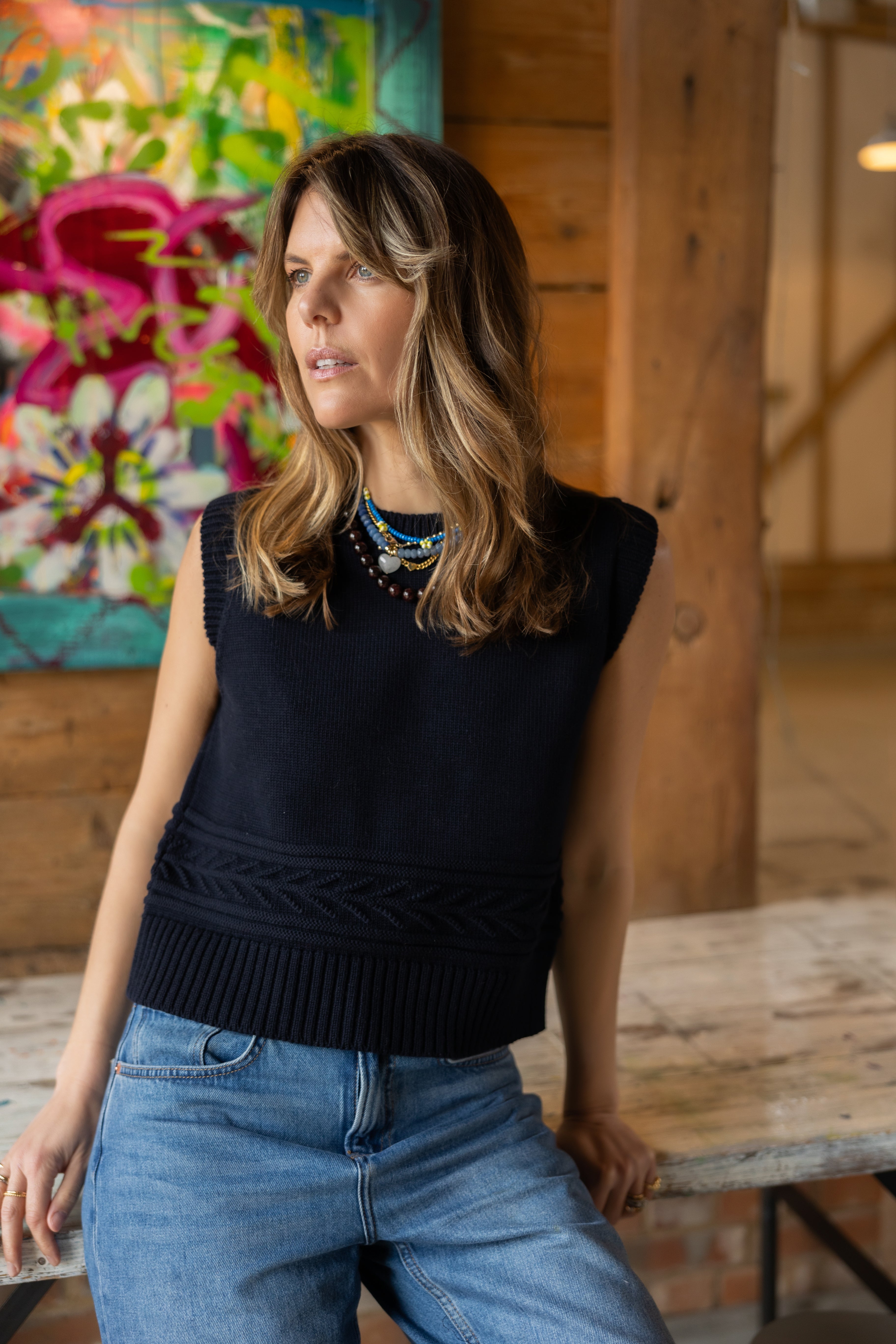 West - Vest top