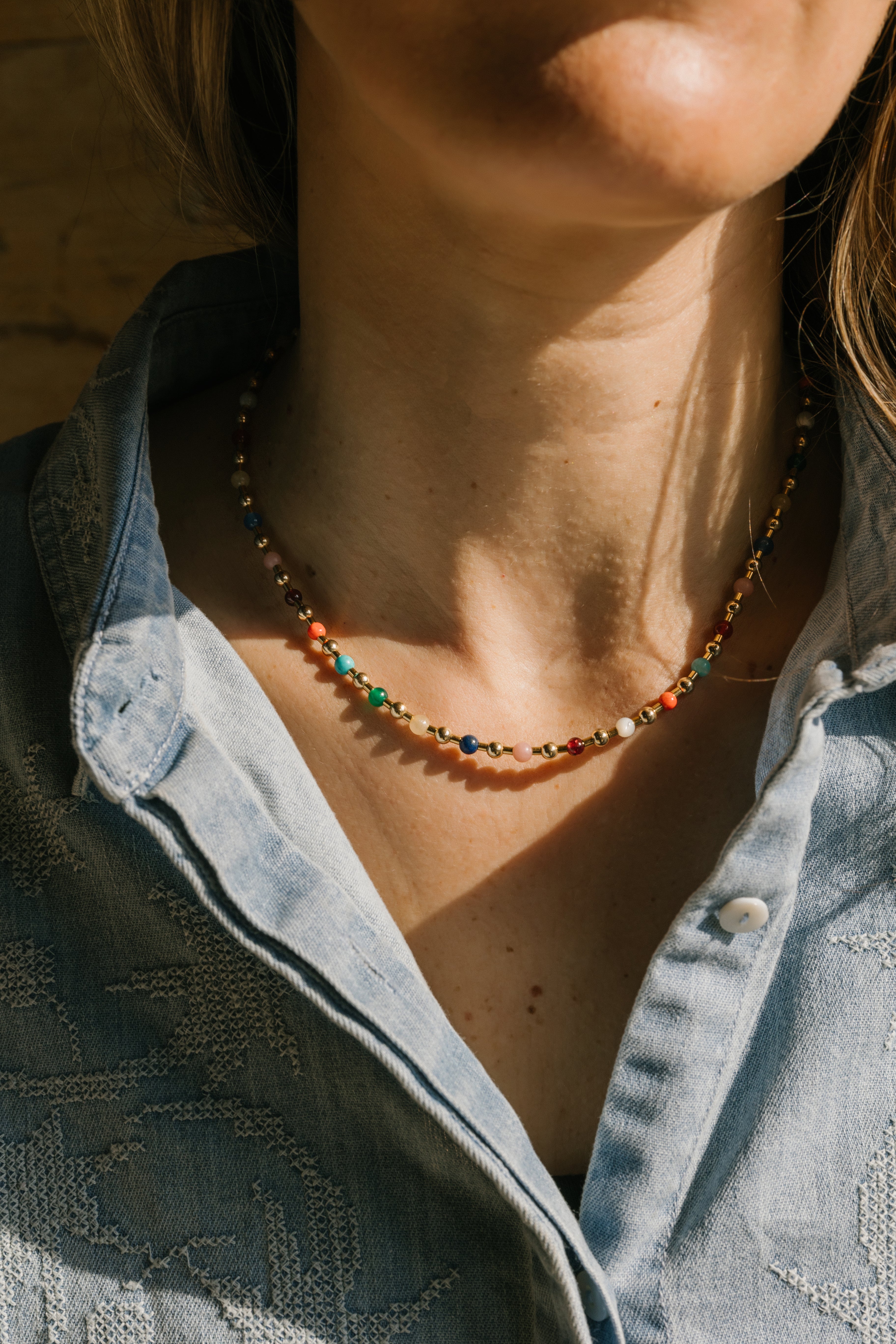 The FairGround x Lucy Simmons necklace
