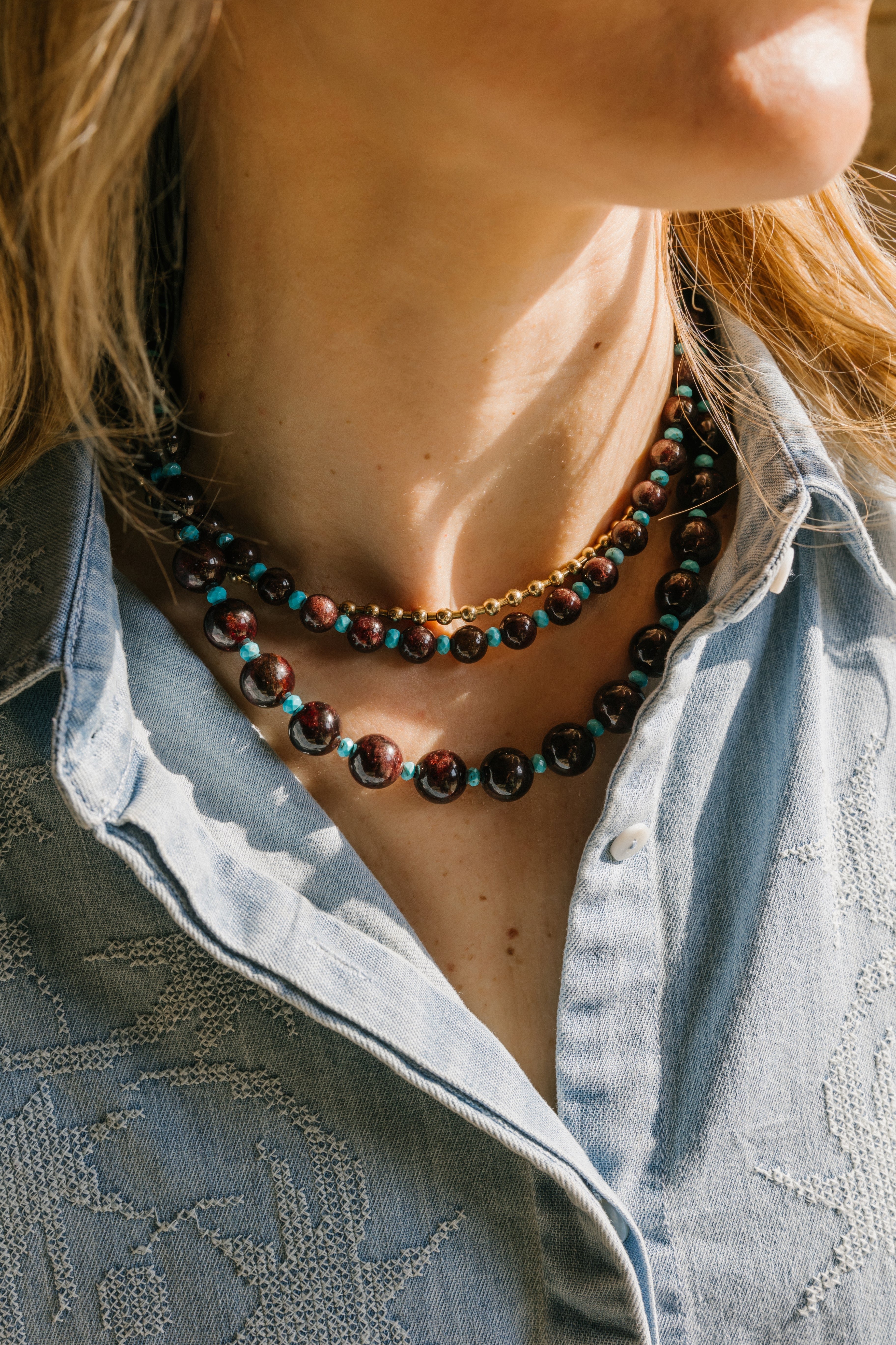 Opposites Attract' necklace (Chunky)