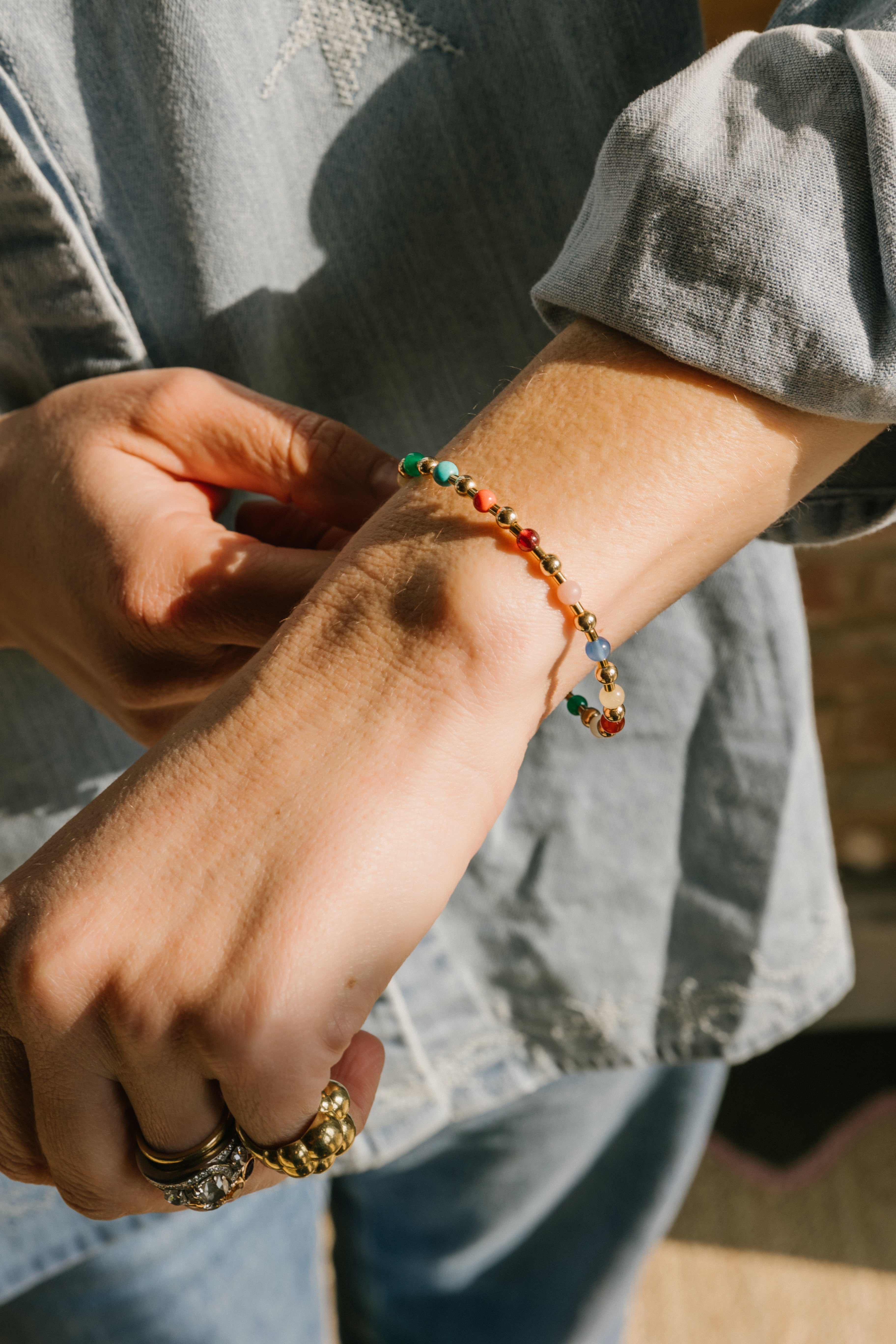 The FairGround x Lucy Simmons bracelet