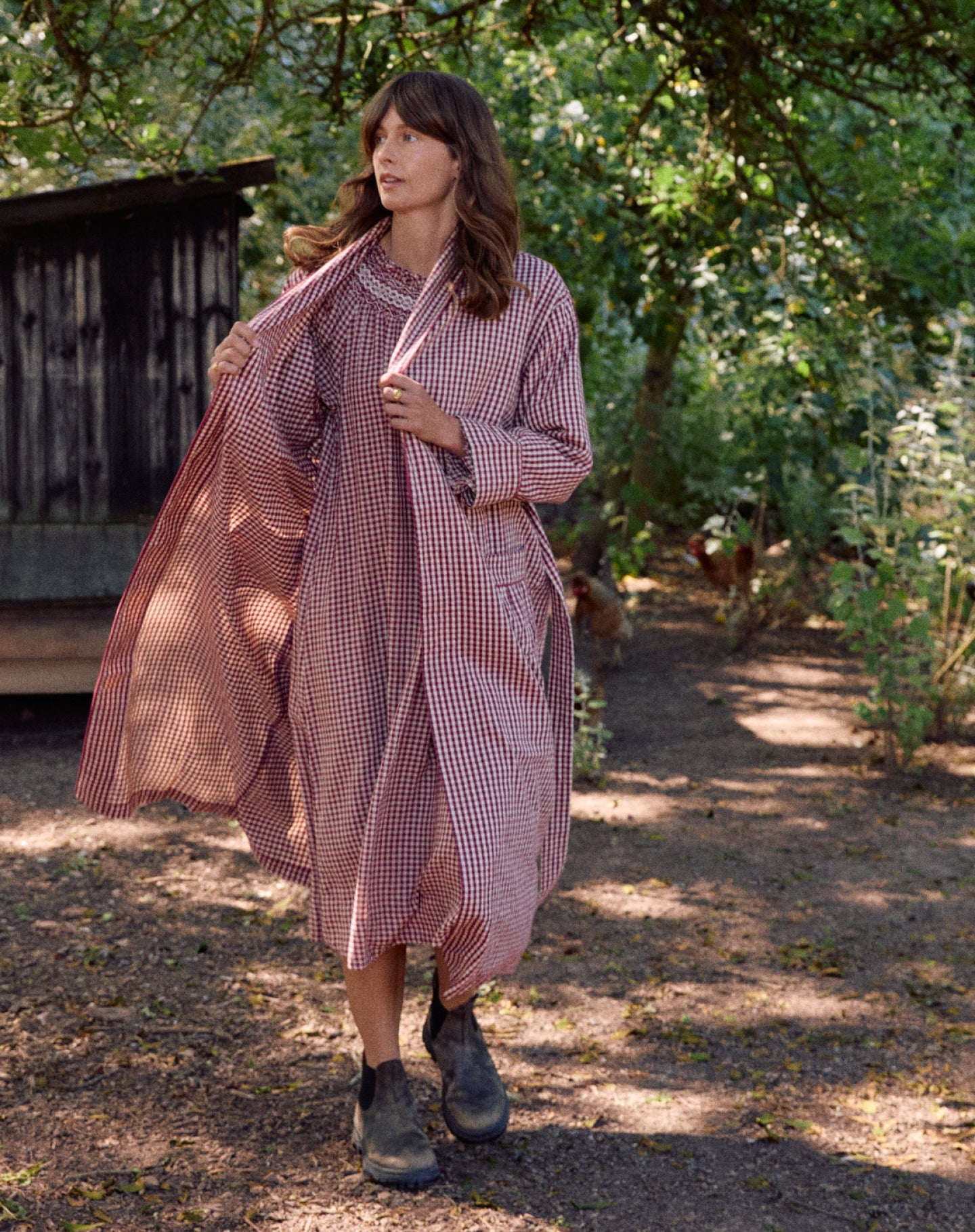 Pippy - Rust Gingham
