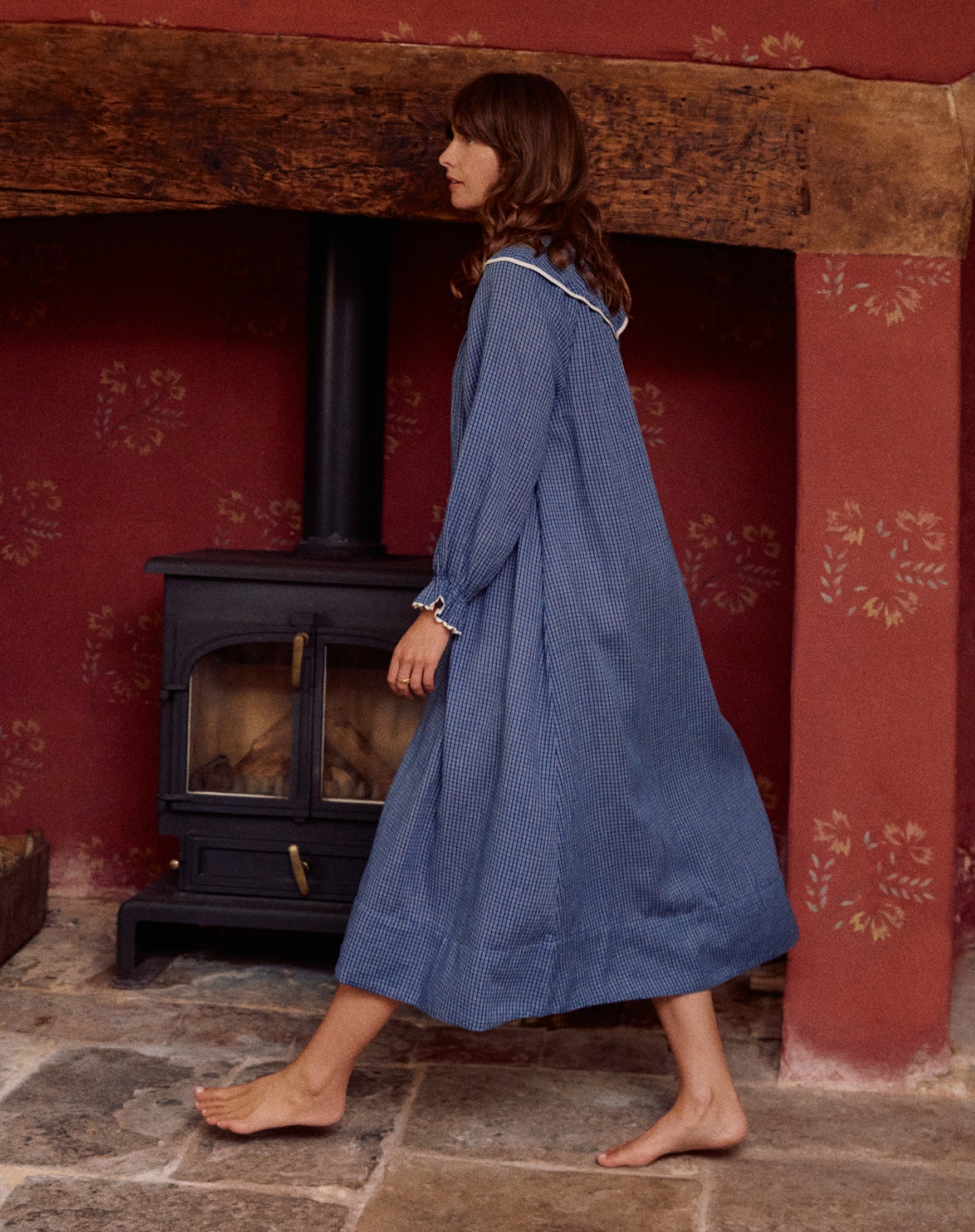Katharine - Denim Check