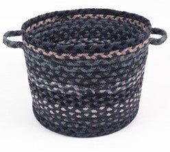 Indigo Jute Basket