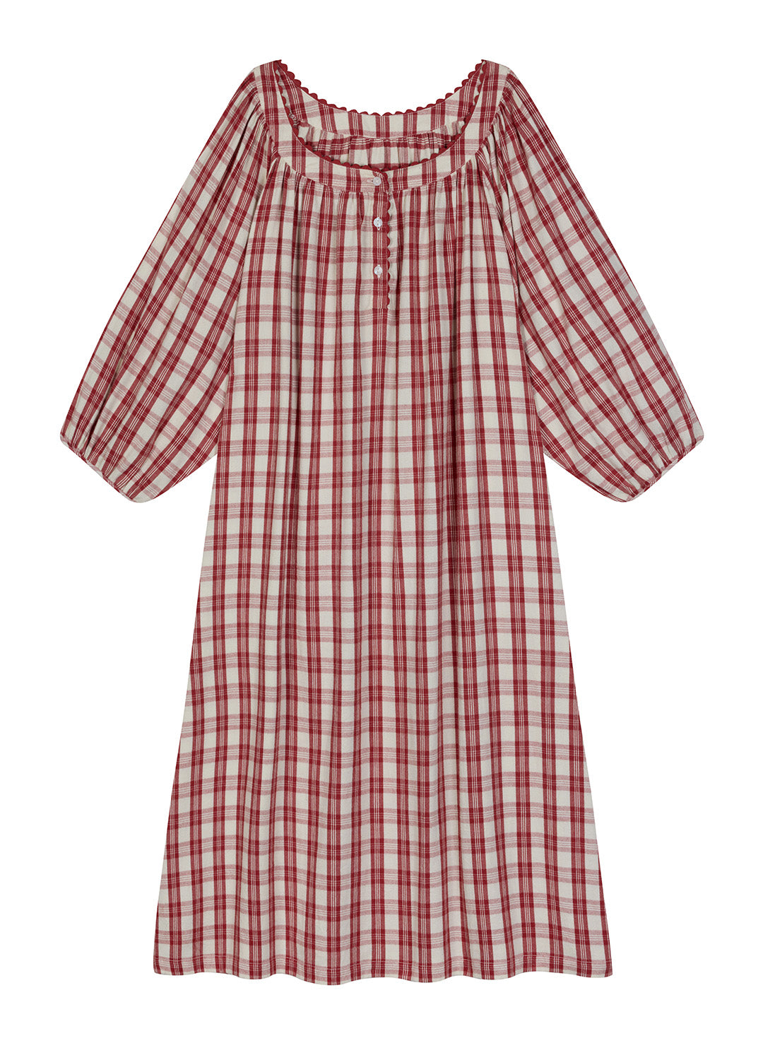 Isabel - Garnet Red Tartan