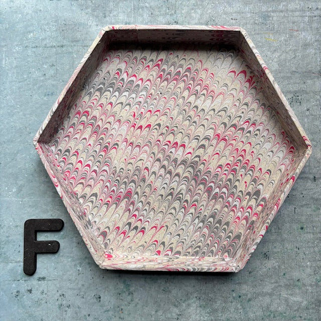 Hexagonal Large Trinket Tray