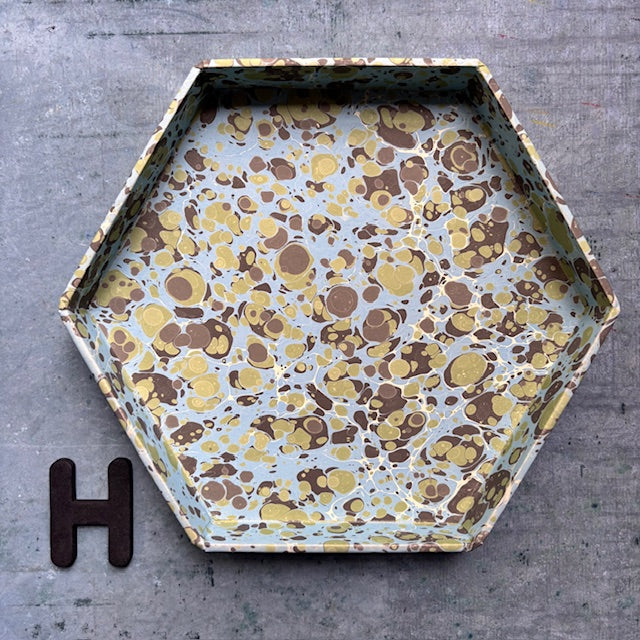 Hexagonal Large Trinket Tray
