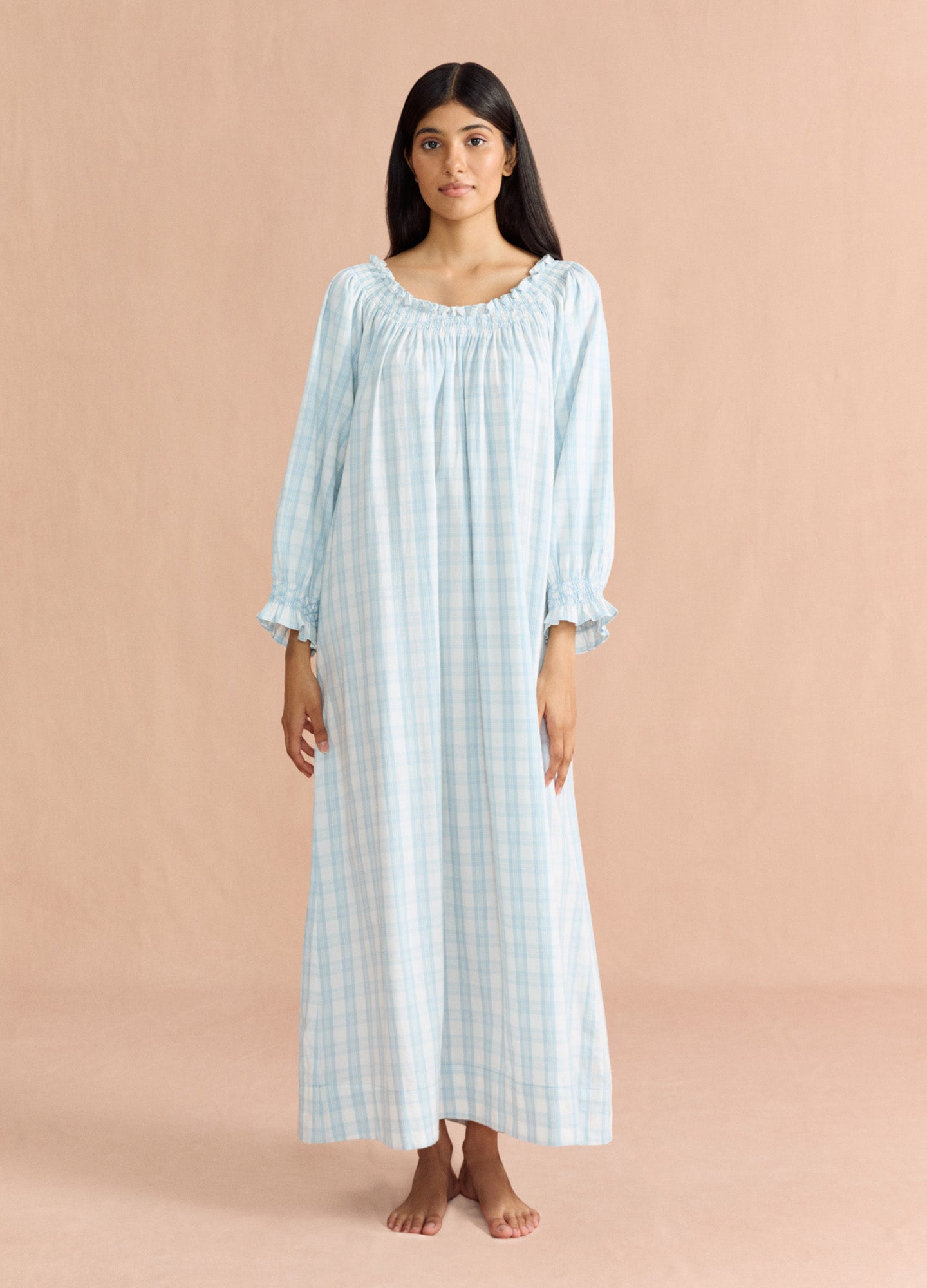 Leonore - Skye Blue Tartan