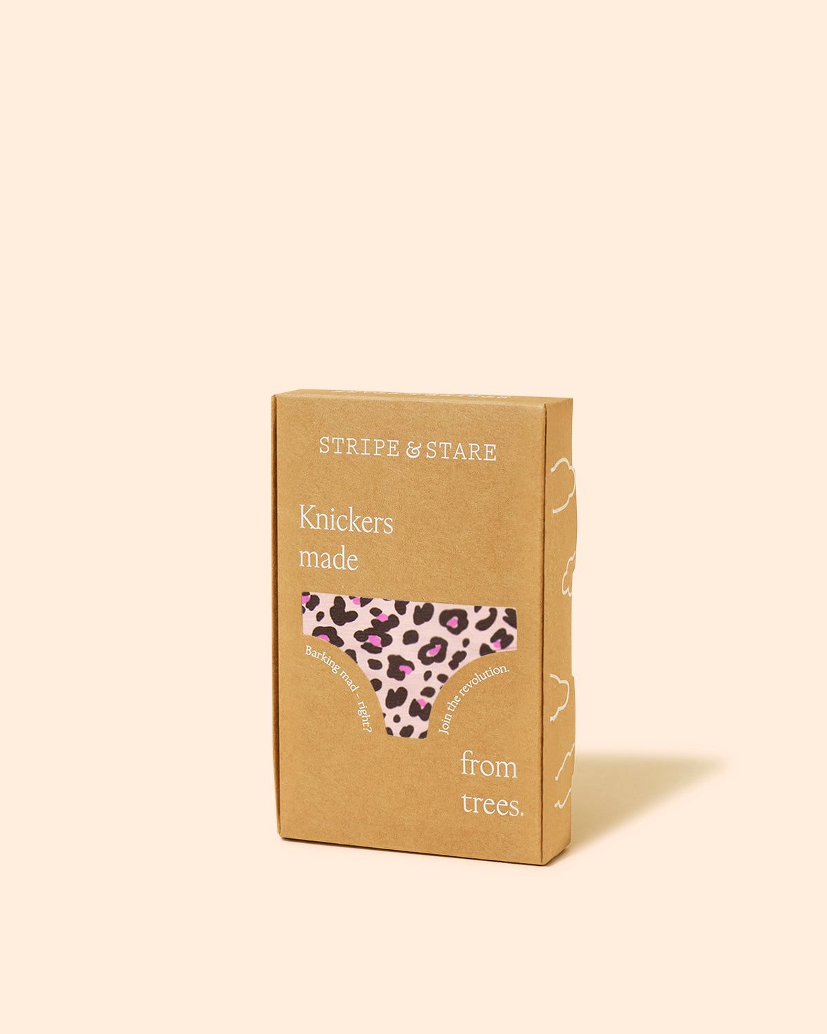 The Original Knicker - Liquorice Leopard