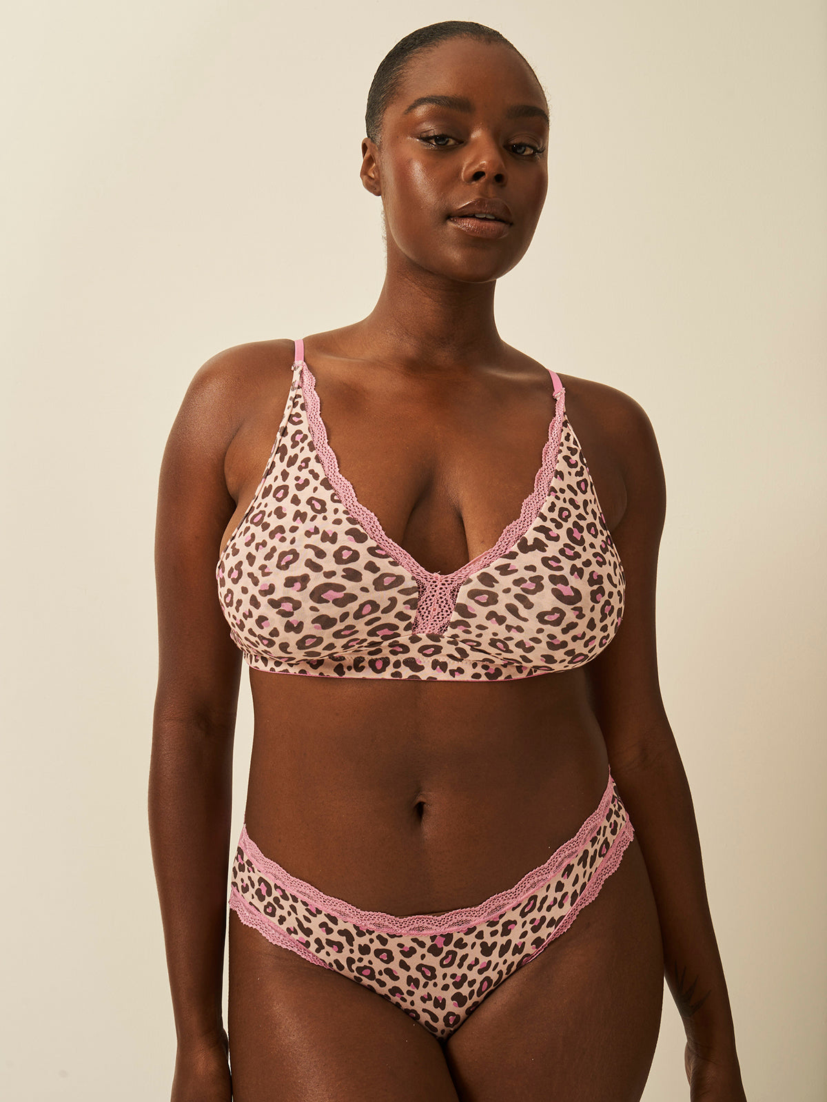 The Original Knicker - Liquorice Leopard