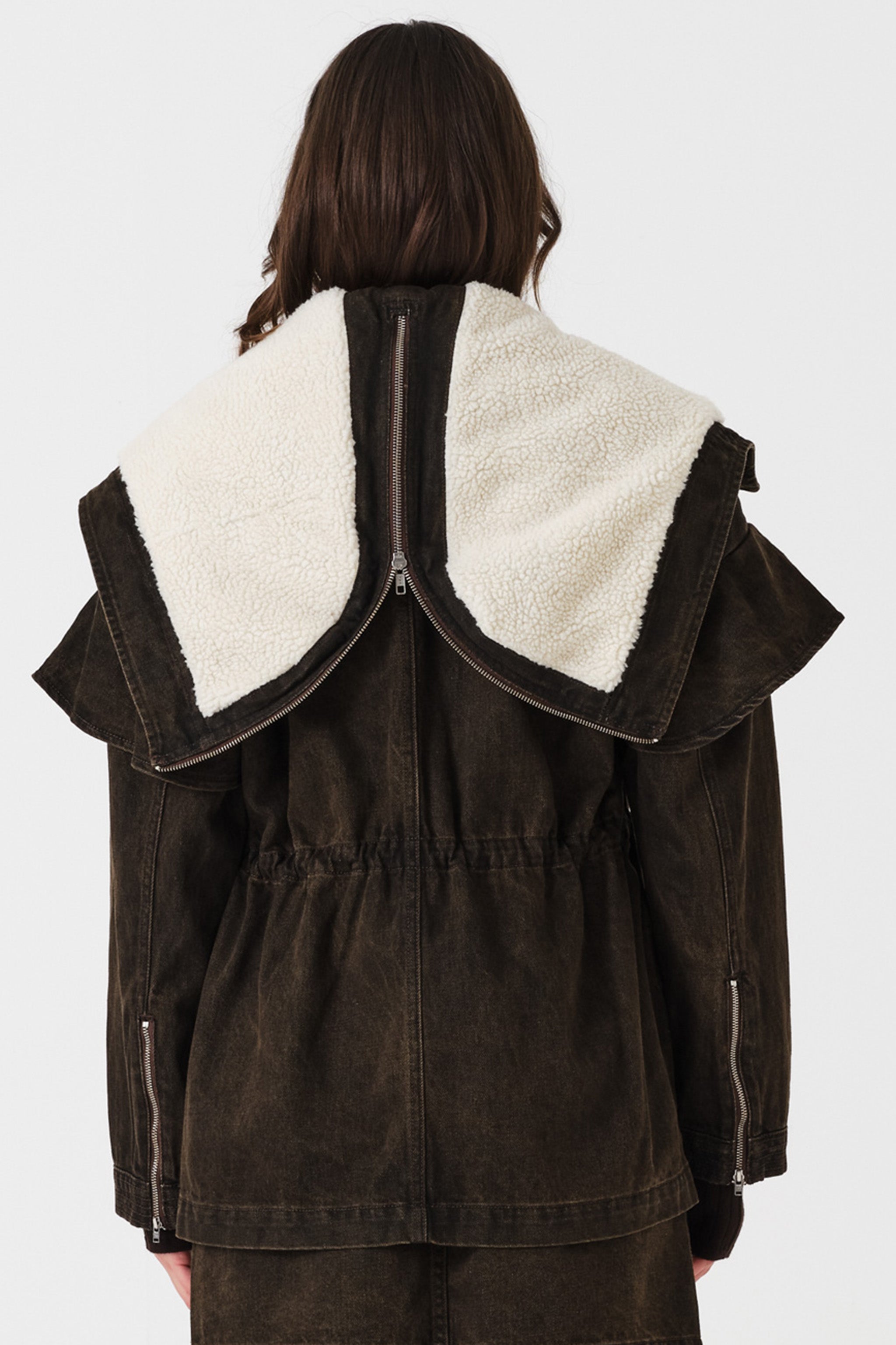 Finn Denim Jacket in Cacao