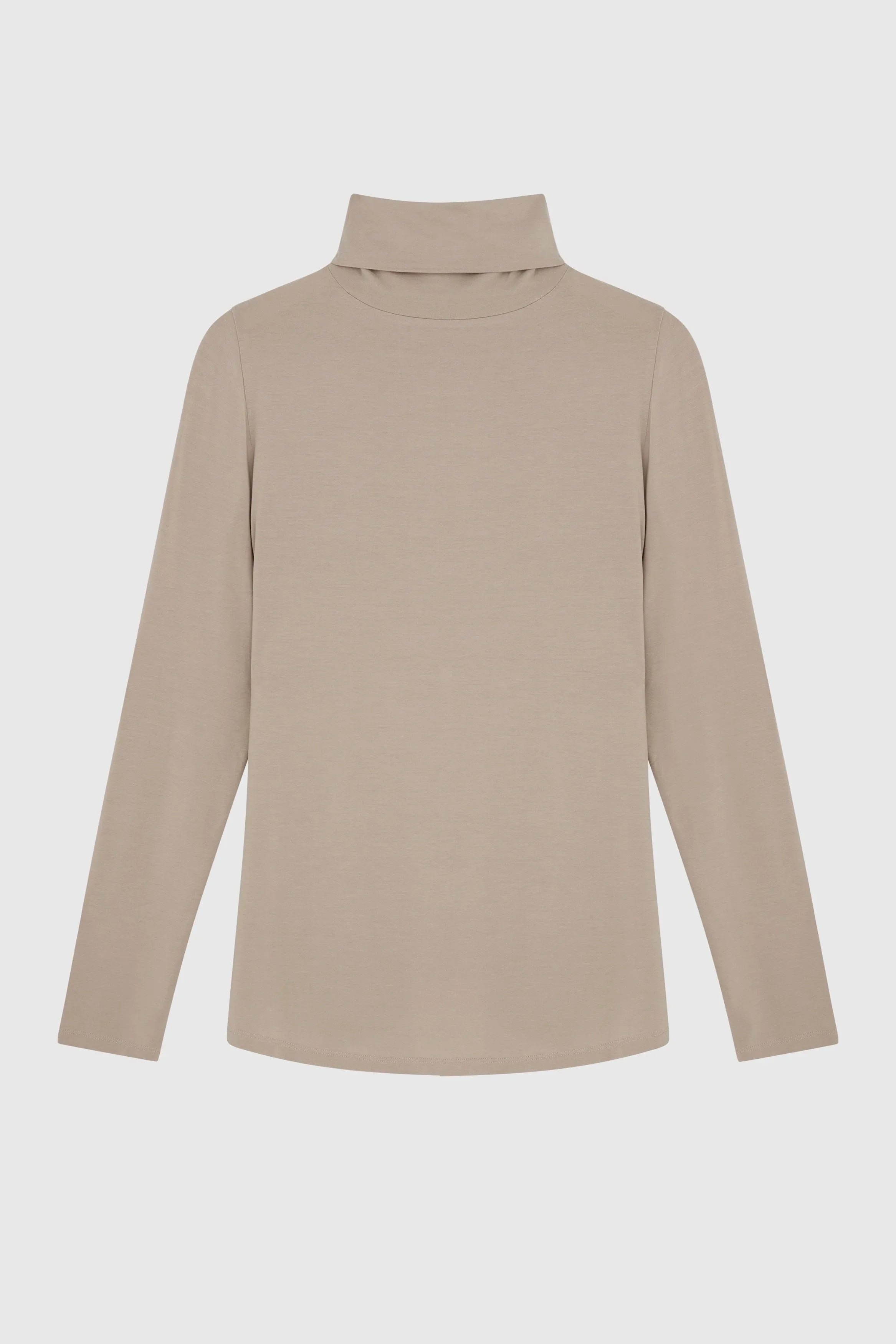 Roll Neck Micro Modal Top
