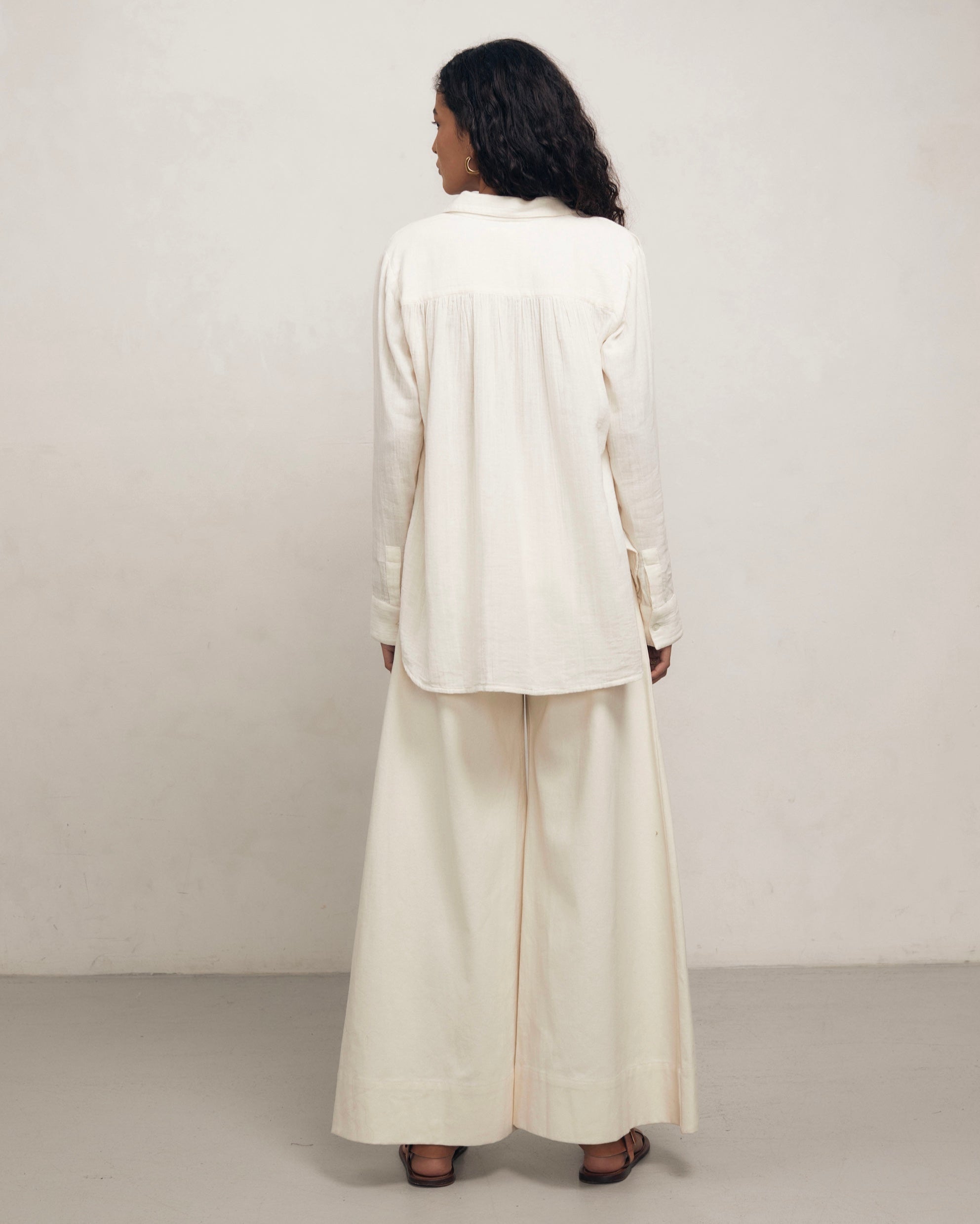 Martha - Panna Cotton Gauze Blouse