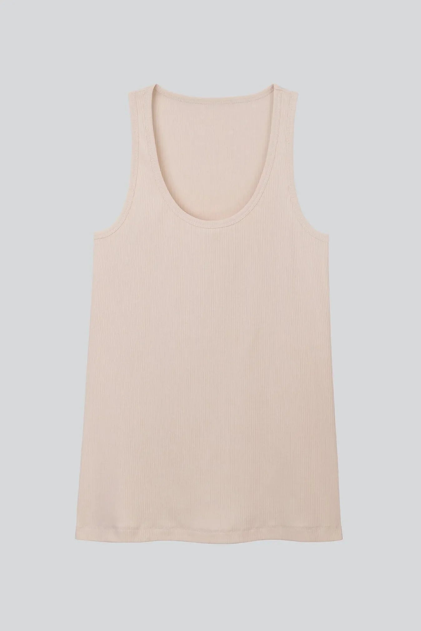 Organic Cotton Scoop Neck Tank Top