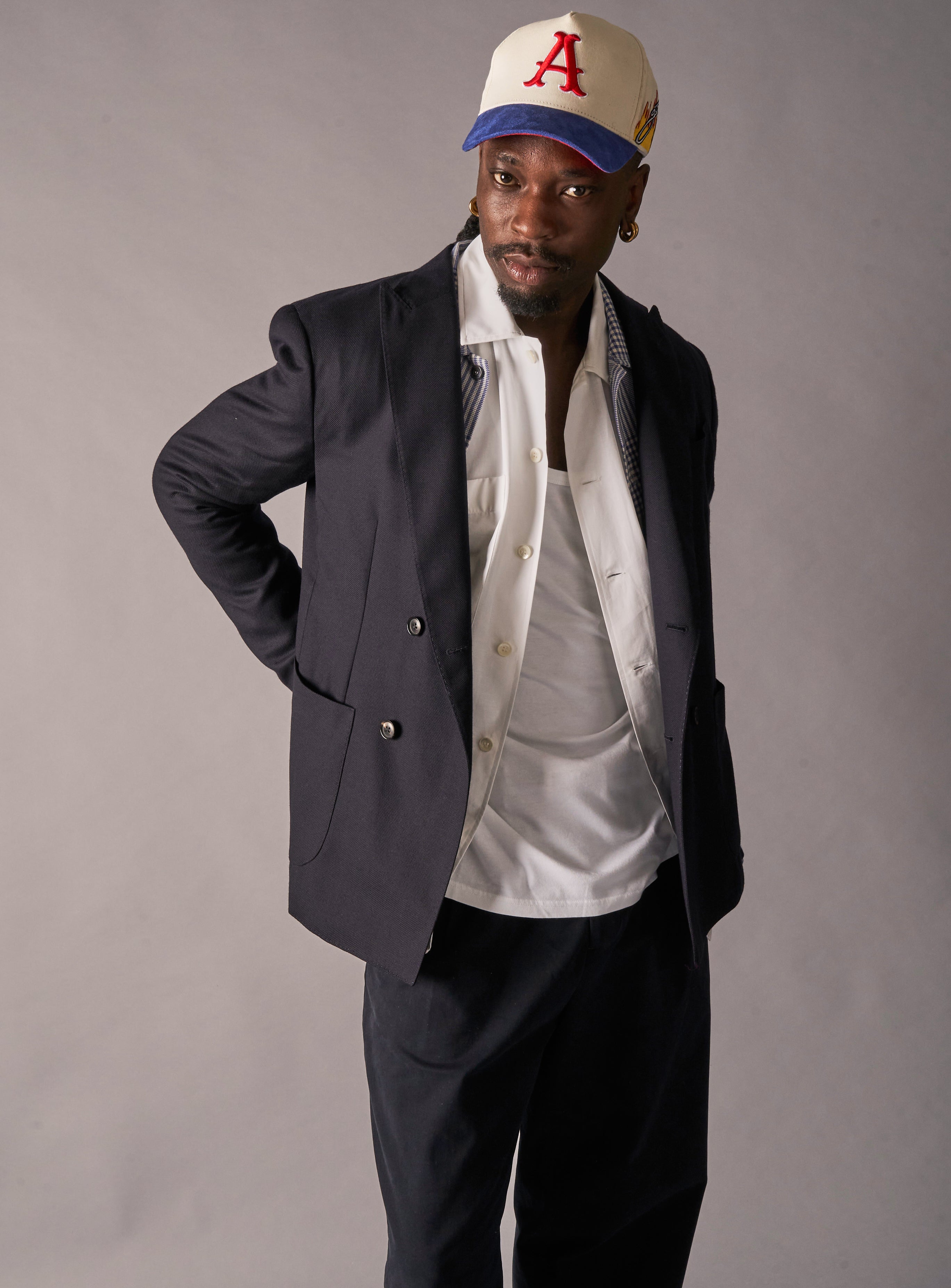 Recycled Italian White Double Pocket Shirt