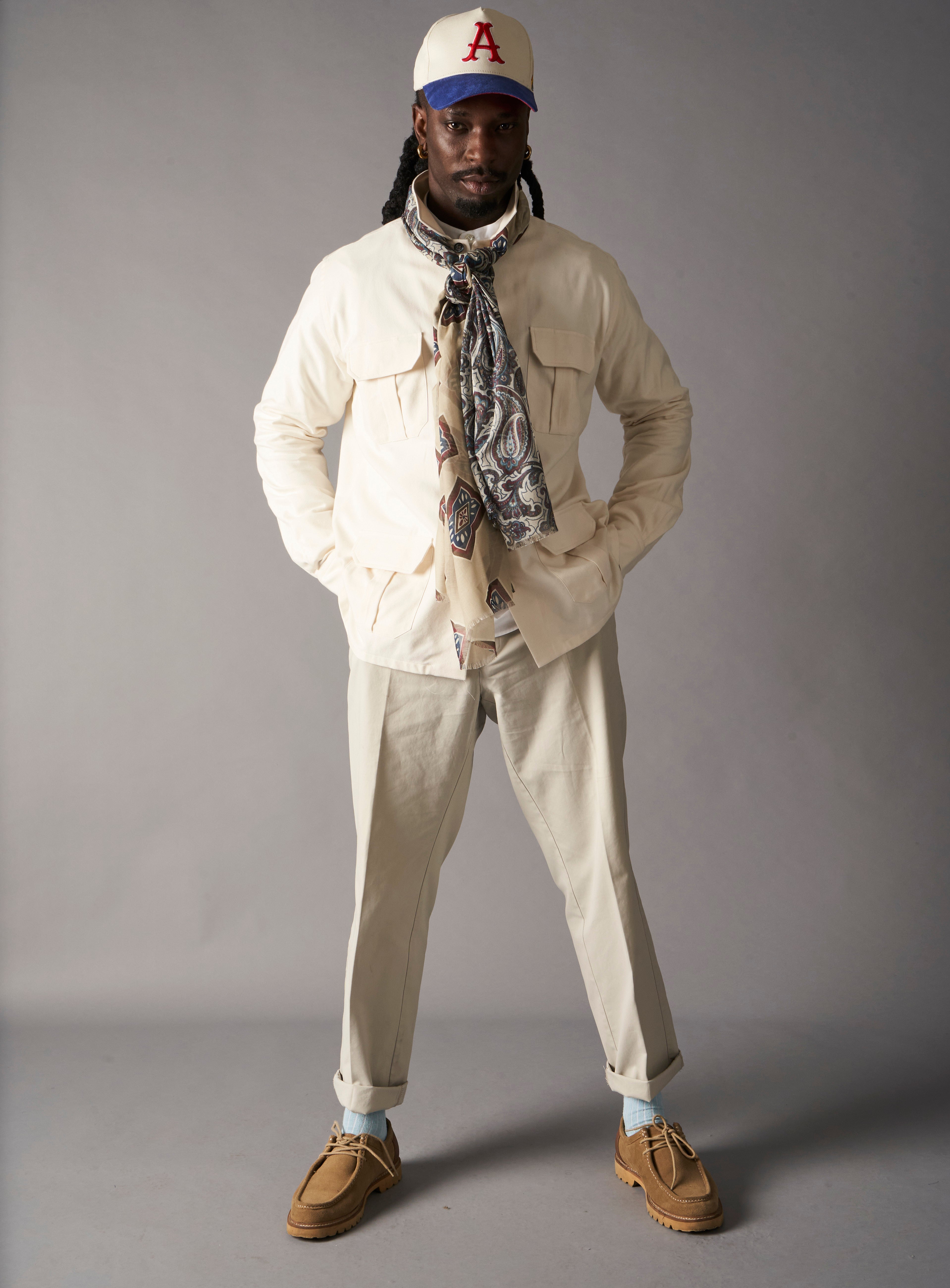 Regenerative Cotton Undyed & Unbleached Over Shirt