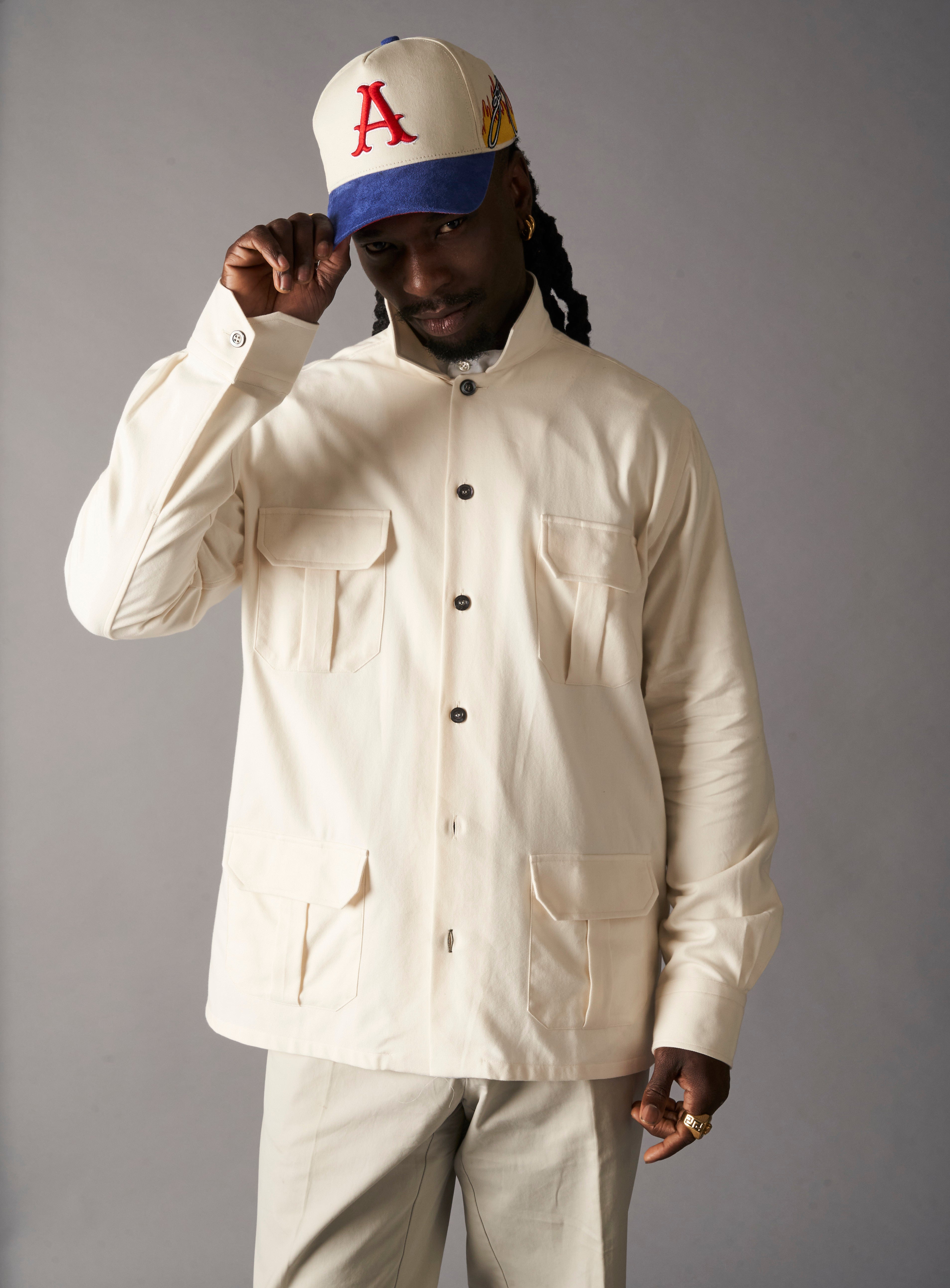 Regenerative Cotton Undyed & Unbleached Over Shirt