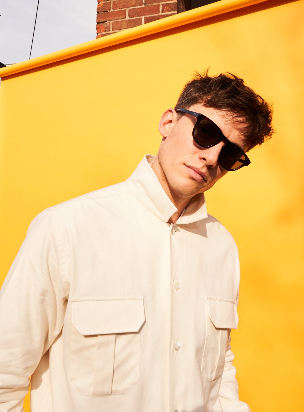 Regenerative Cotton Undyed & Unbleached Over Shirt