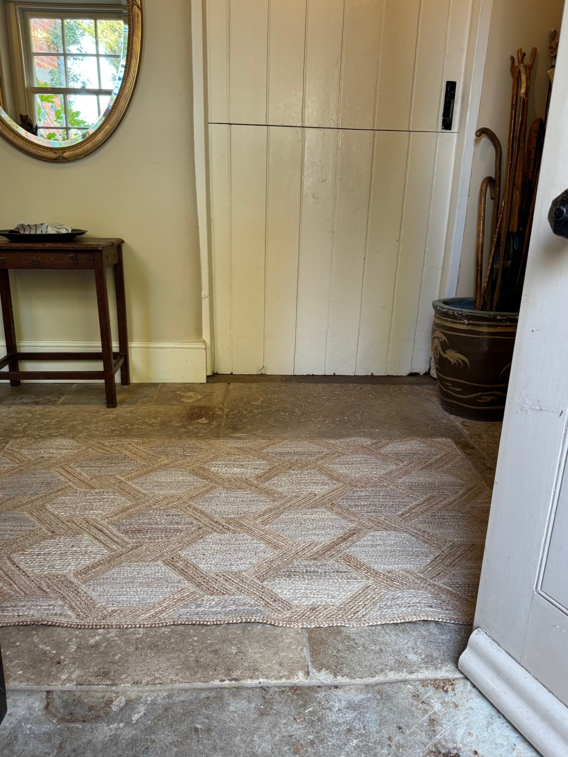 Rope Twist Natural Jute Rug