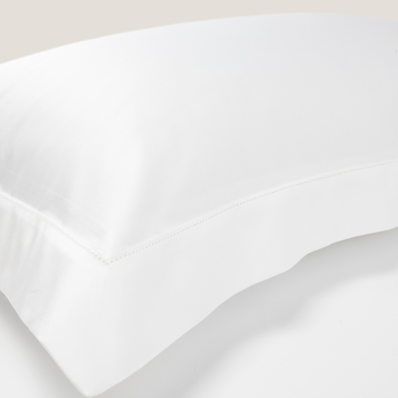 Hemstitch Duvet Cover - White Collection