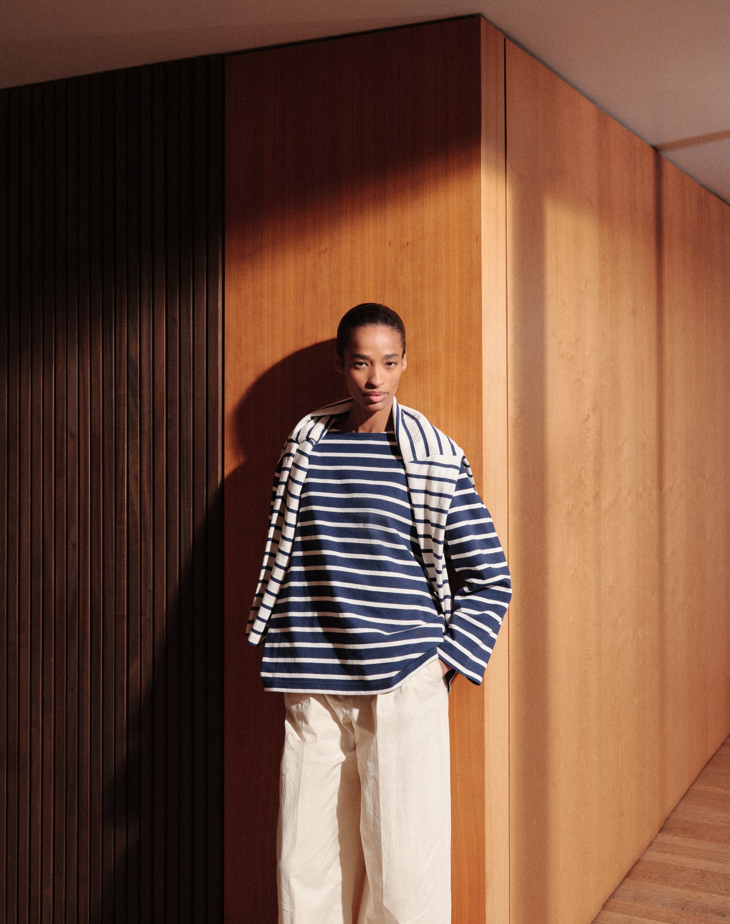 The BRETON 02 - Ink + Ecru