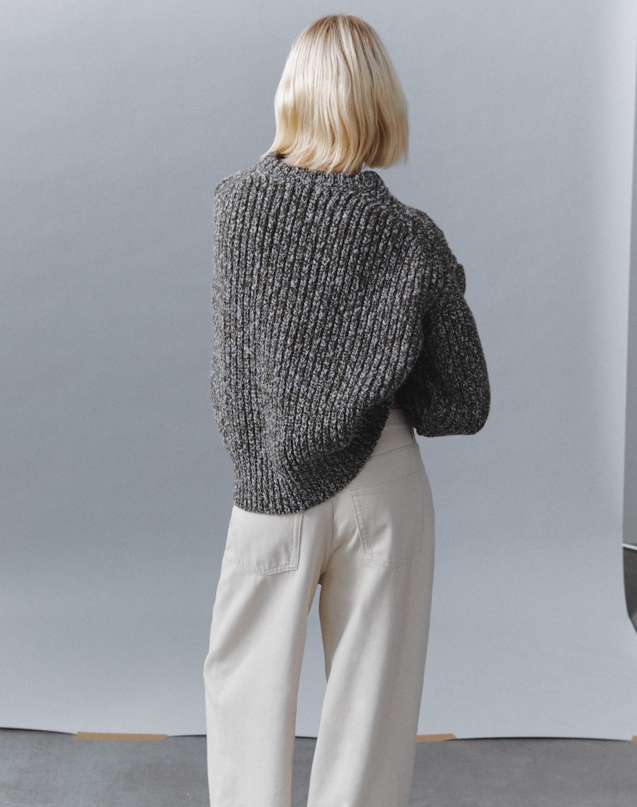The HEIRLOOM CABLE CREW - Moss Twist