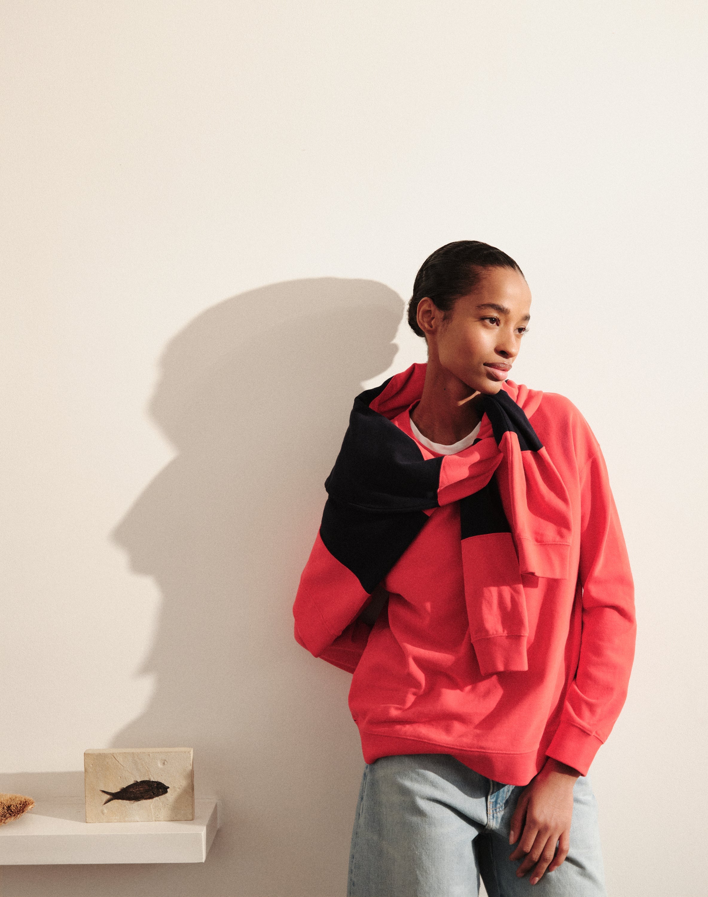 The LOOPBACK Crew Sweat - Rayleigh