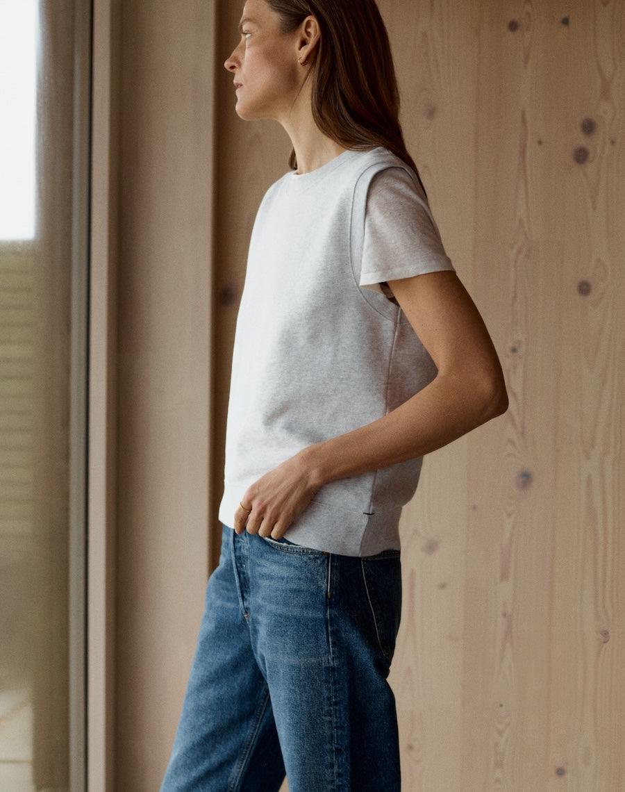 The Tank SWEATSHIRT - Ice Grey