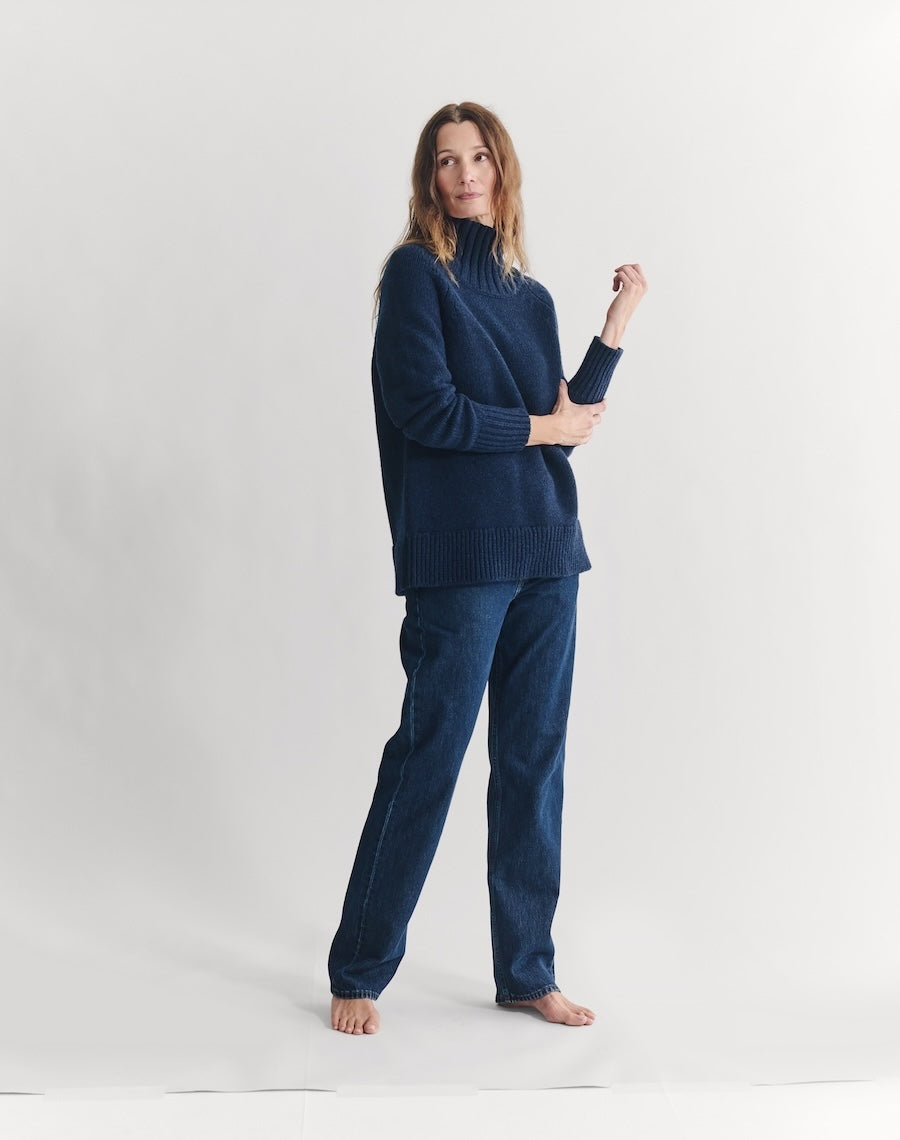 The Authentic Funnel - Navy Marl