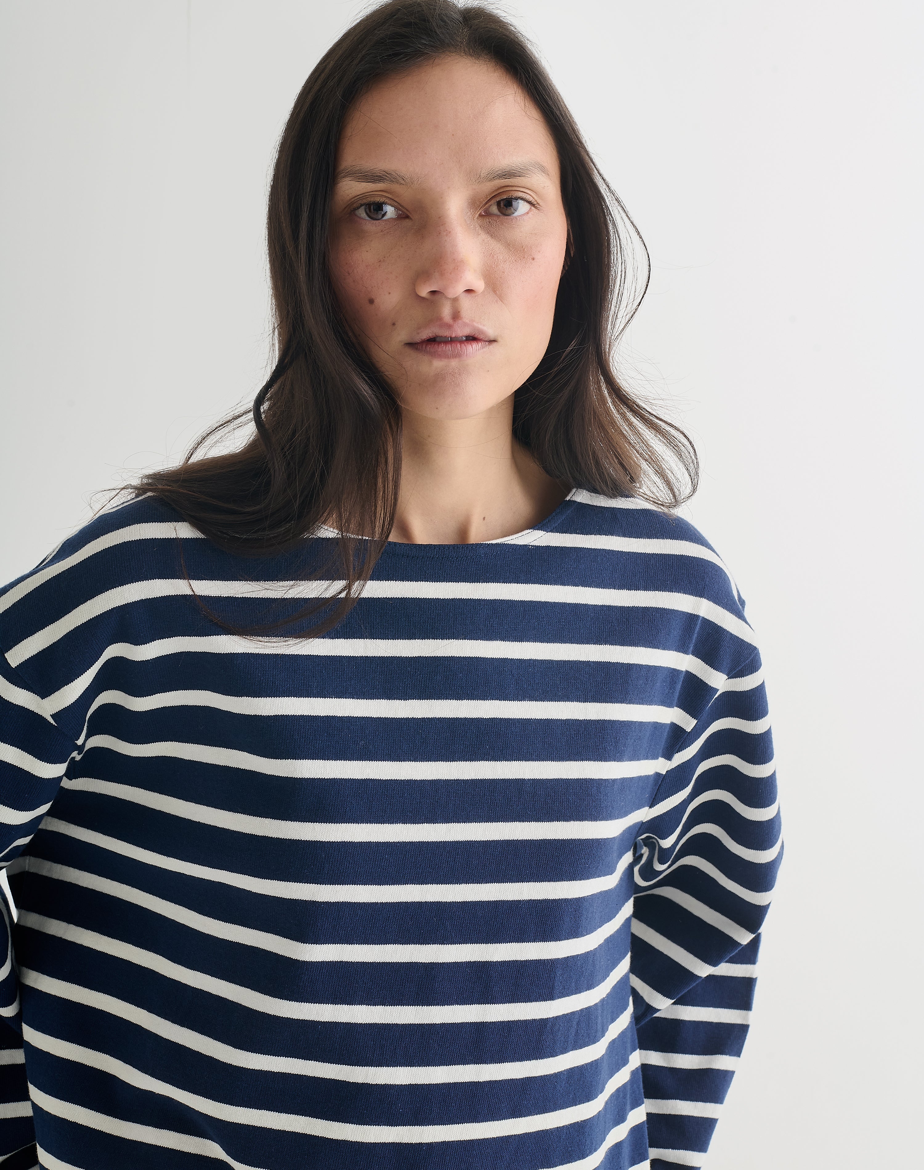 The Breton 02 / the Oversize - Ink + Ecru