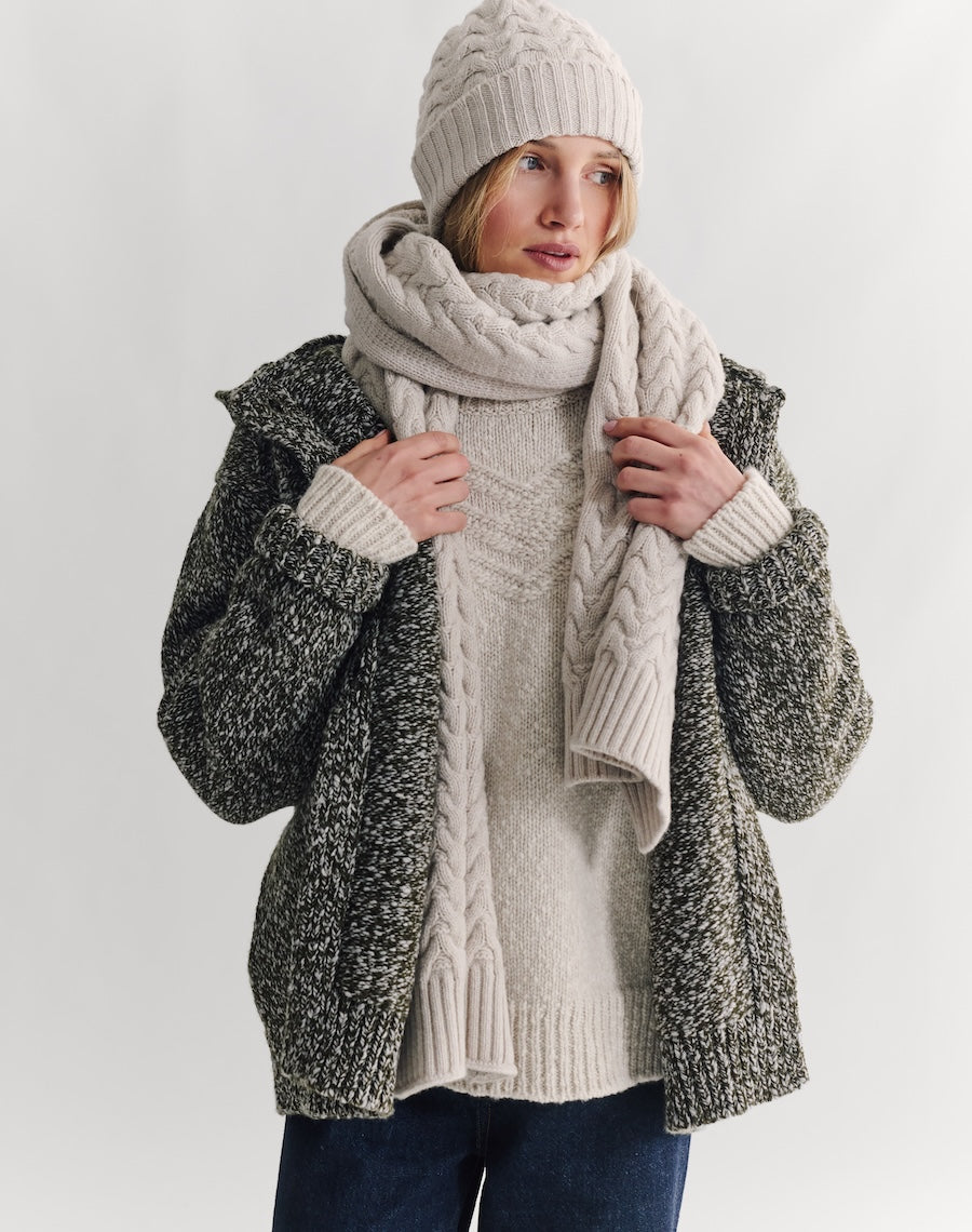 The Border Cable Hat - Lait