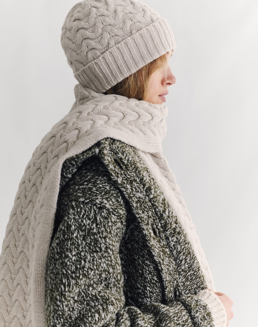The Border Cable Hat - Lait