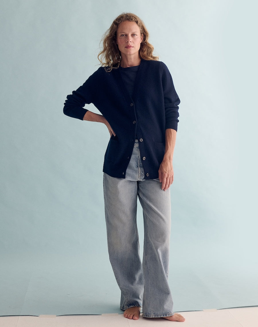 The Cardigan / 2.0 - Navy