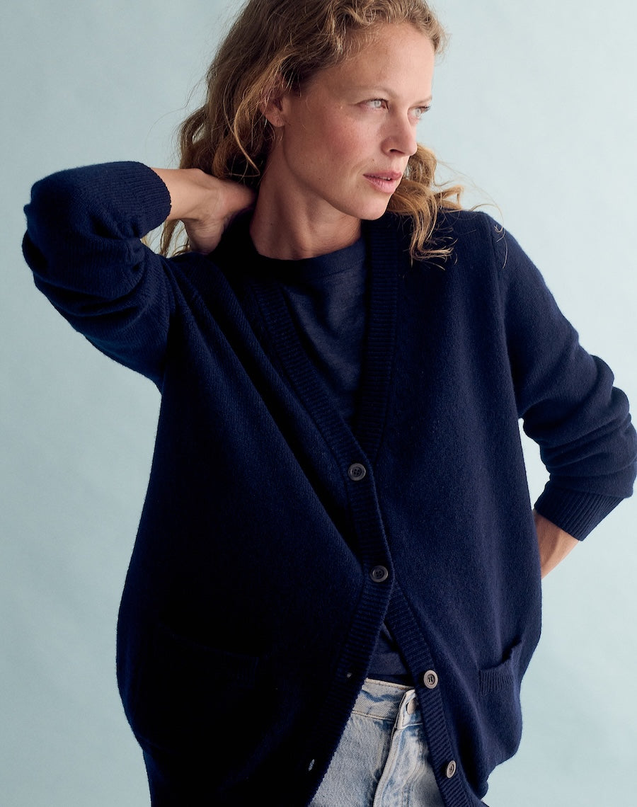 The Cardigan / 2.0 - Navy