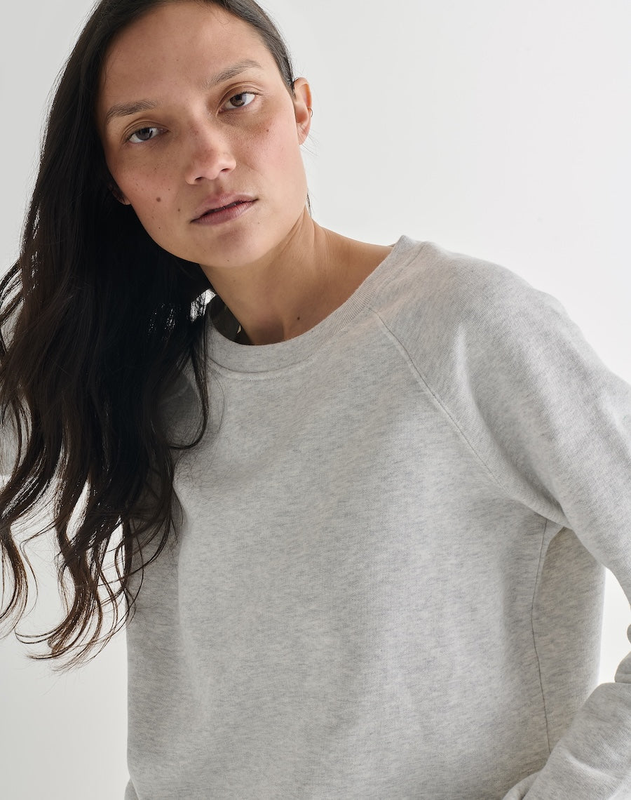 The Vintage-Fit SWEATSHIRT - Ice Grey