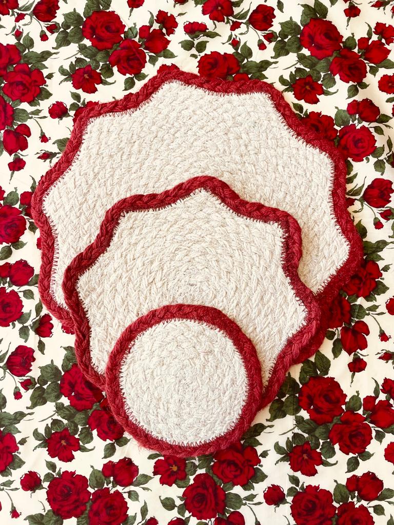 Tulip Placemats Red