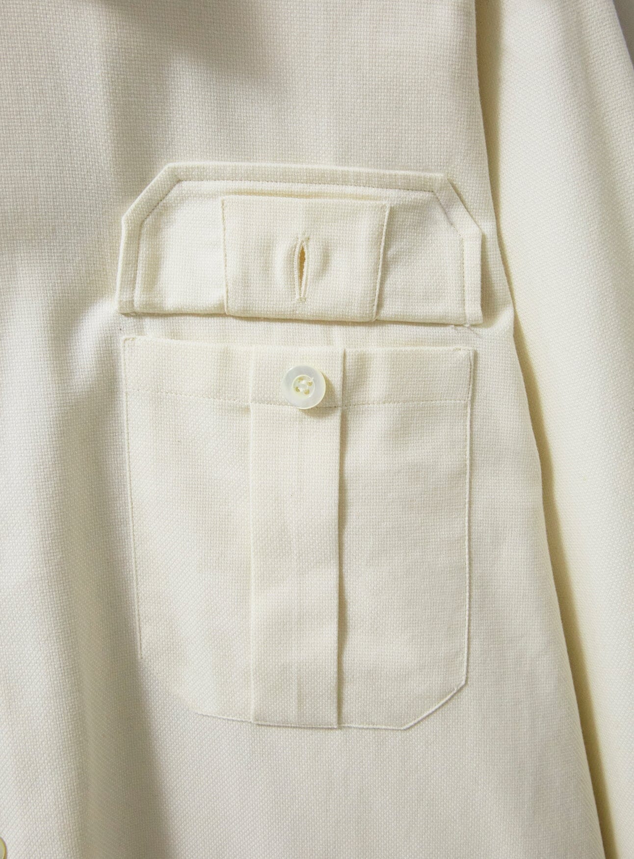 Regenerative Cotton Undyed & Unbleached Over Shirt