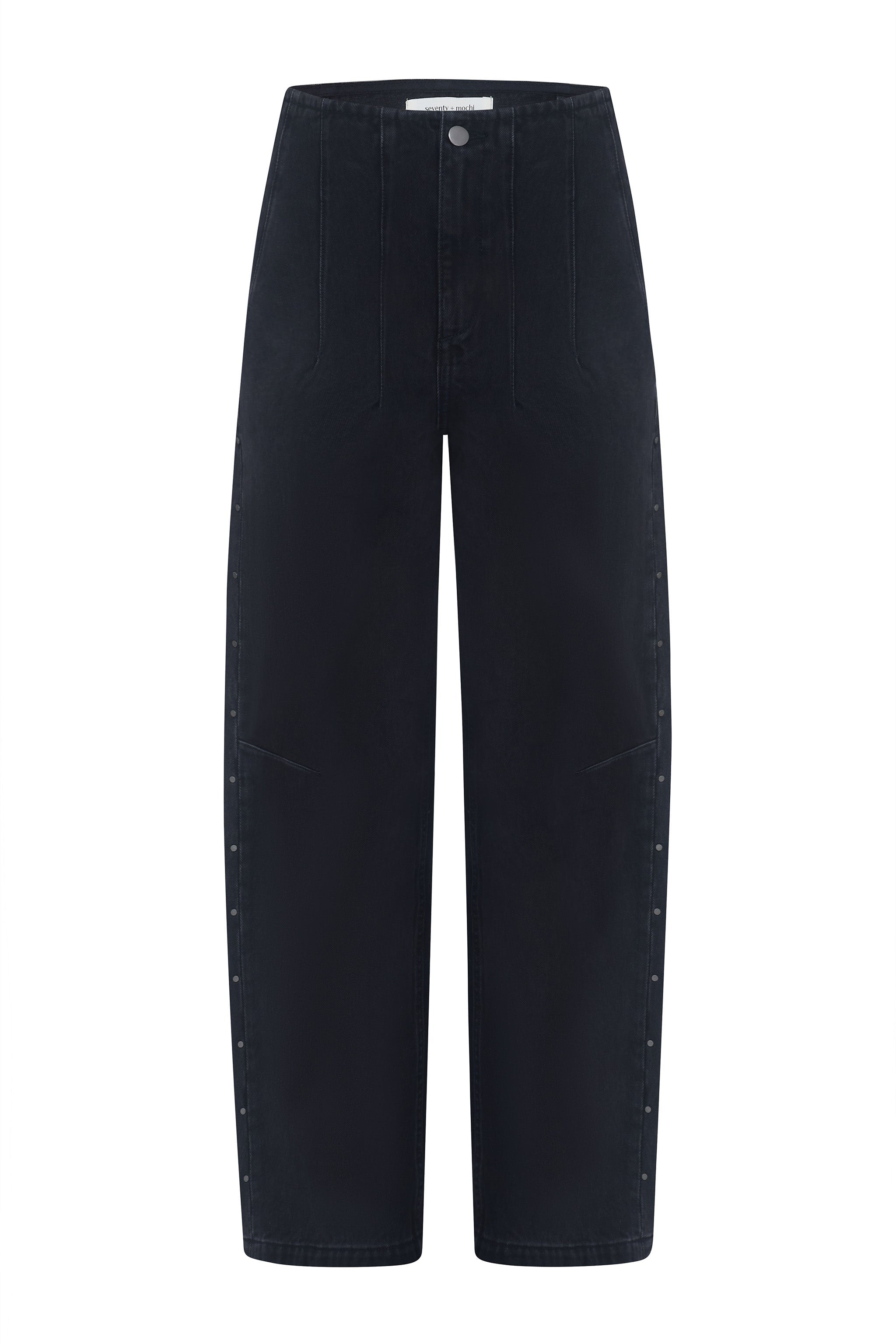 Noah Barrel Leg Studded Jean in Fairbanks