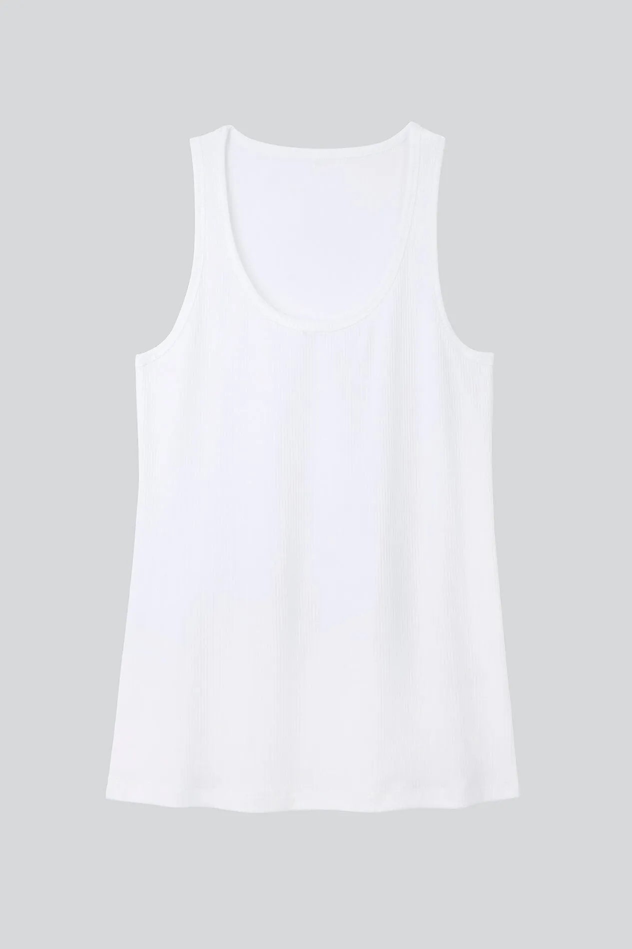 Organic Cotton Scoop Neck Tank Top