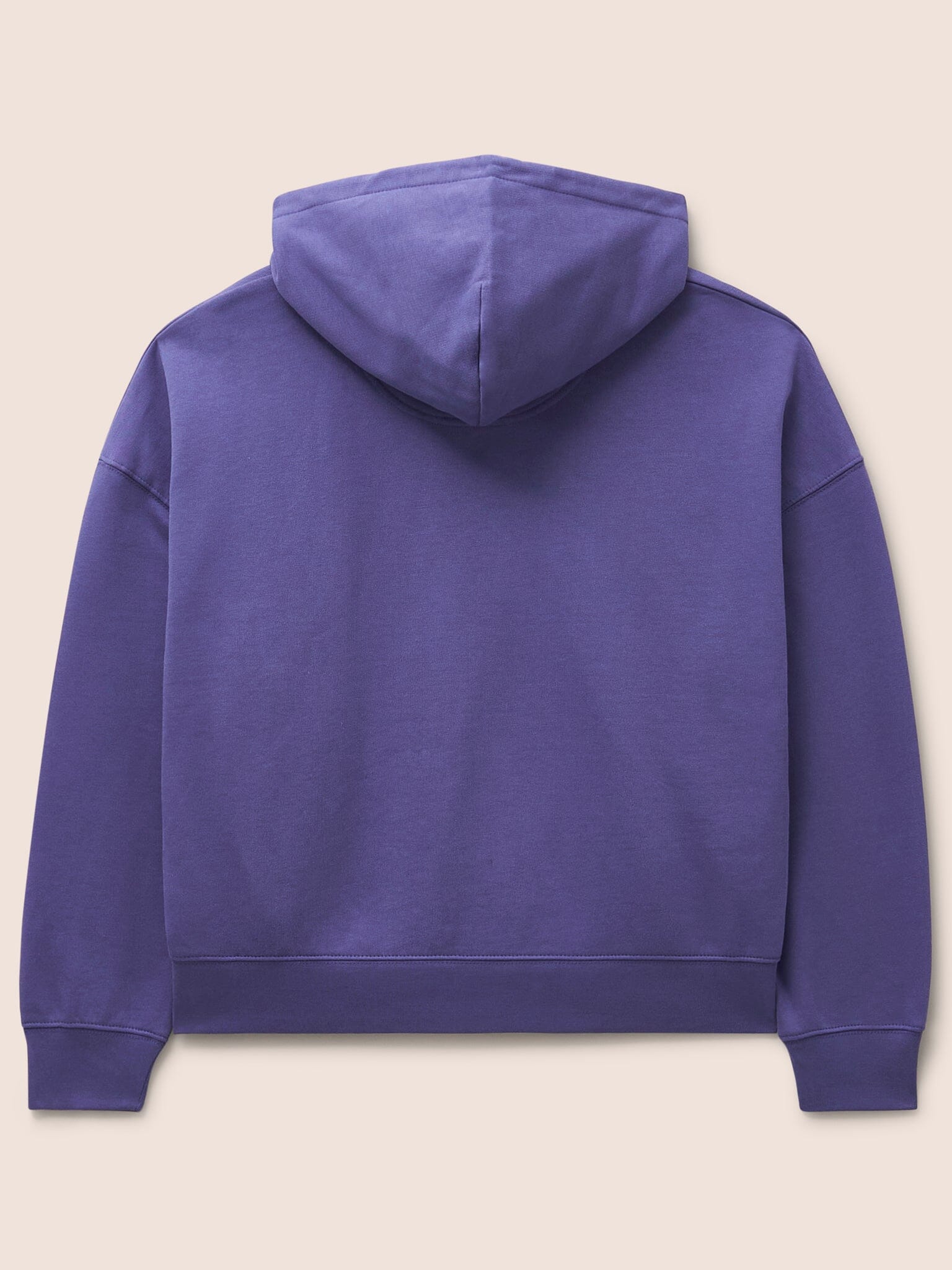 Atlas Organic Cotton Hoodie in Purple