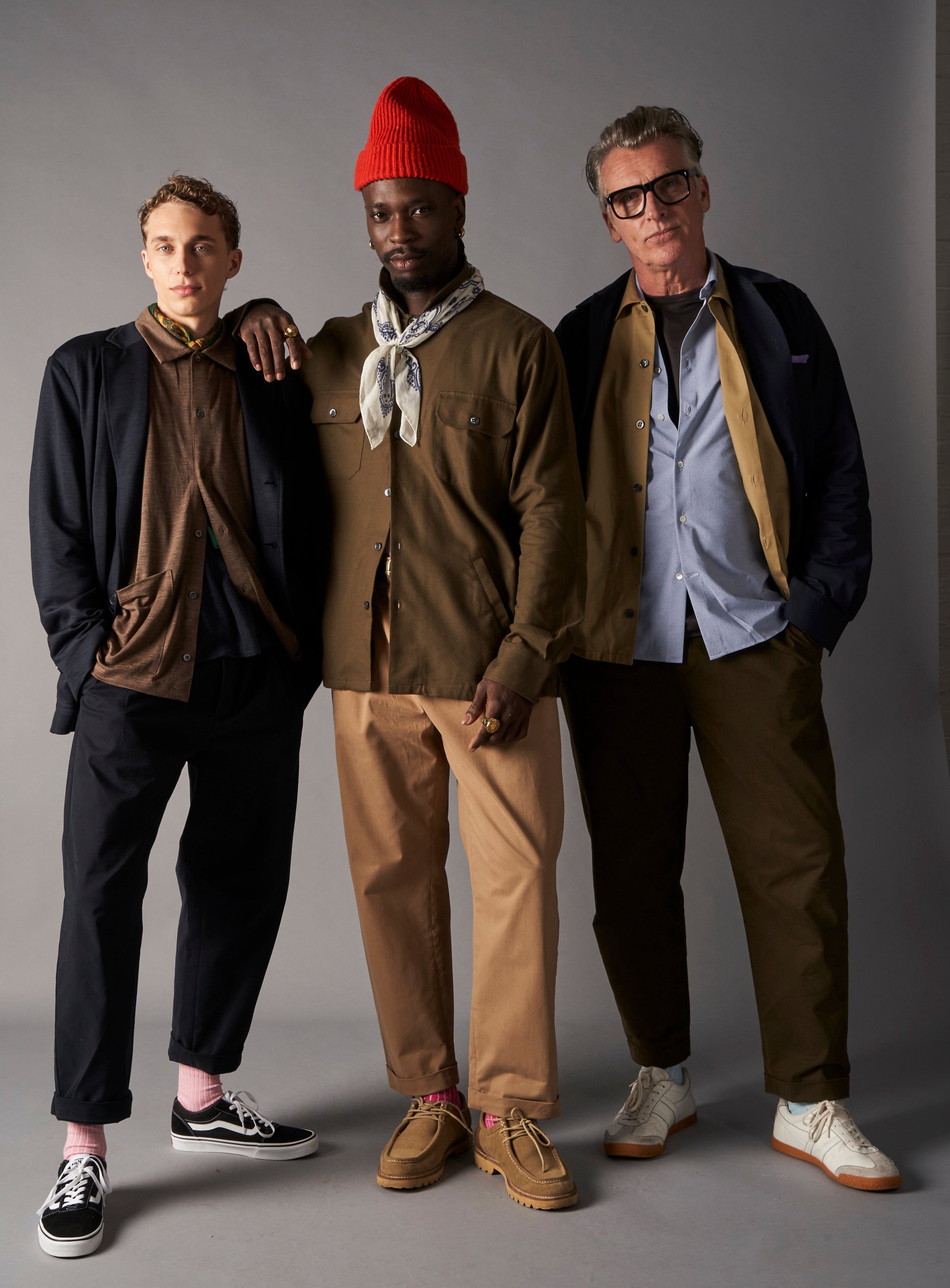 Regenerative Cotton Flannel Dorset Moss Piccadilly Overshirt