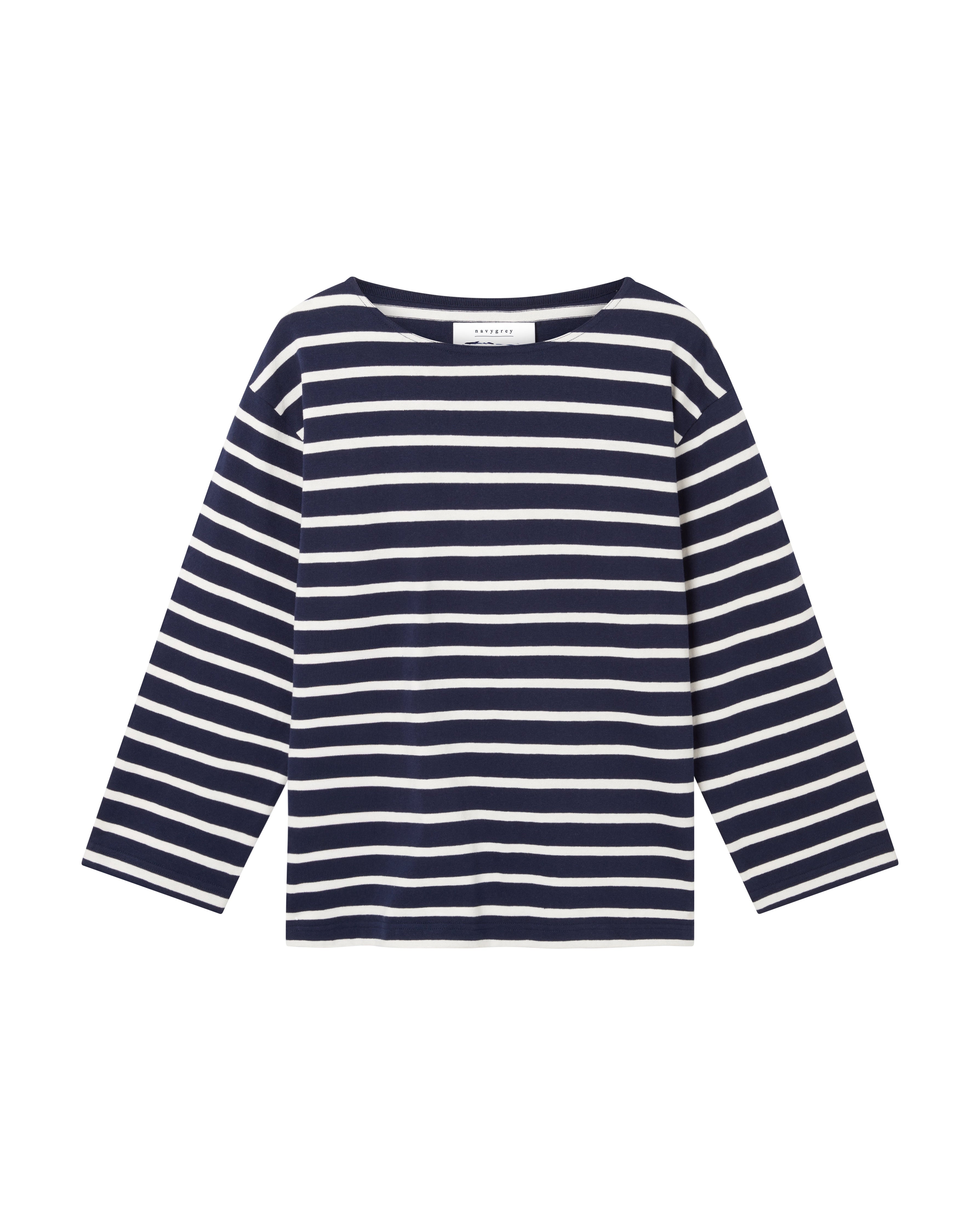 The Breton 02 / the Oversize - Ink + Ecru
