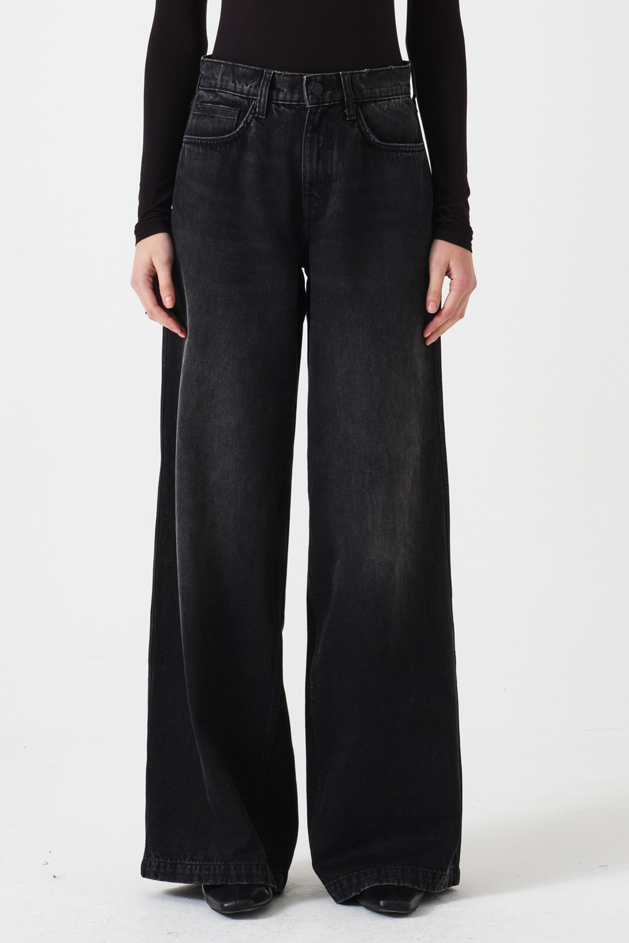 Bay Wide Leg Jean in Fairbanks