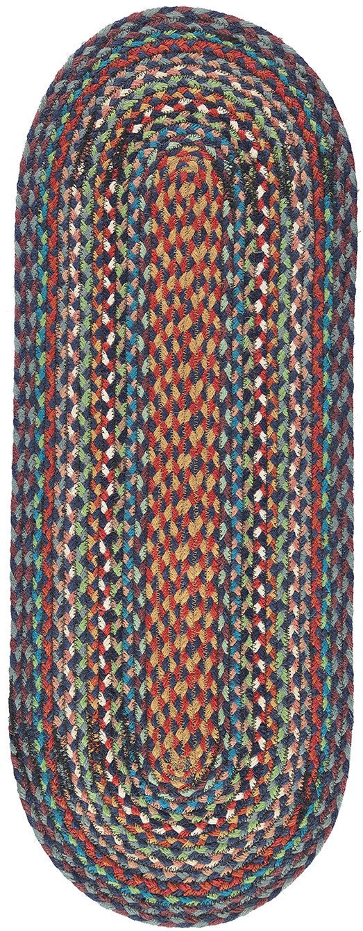 Carnival Blue Jute Mini Basket