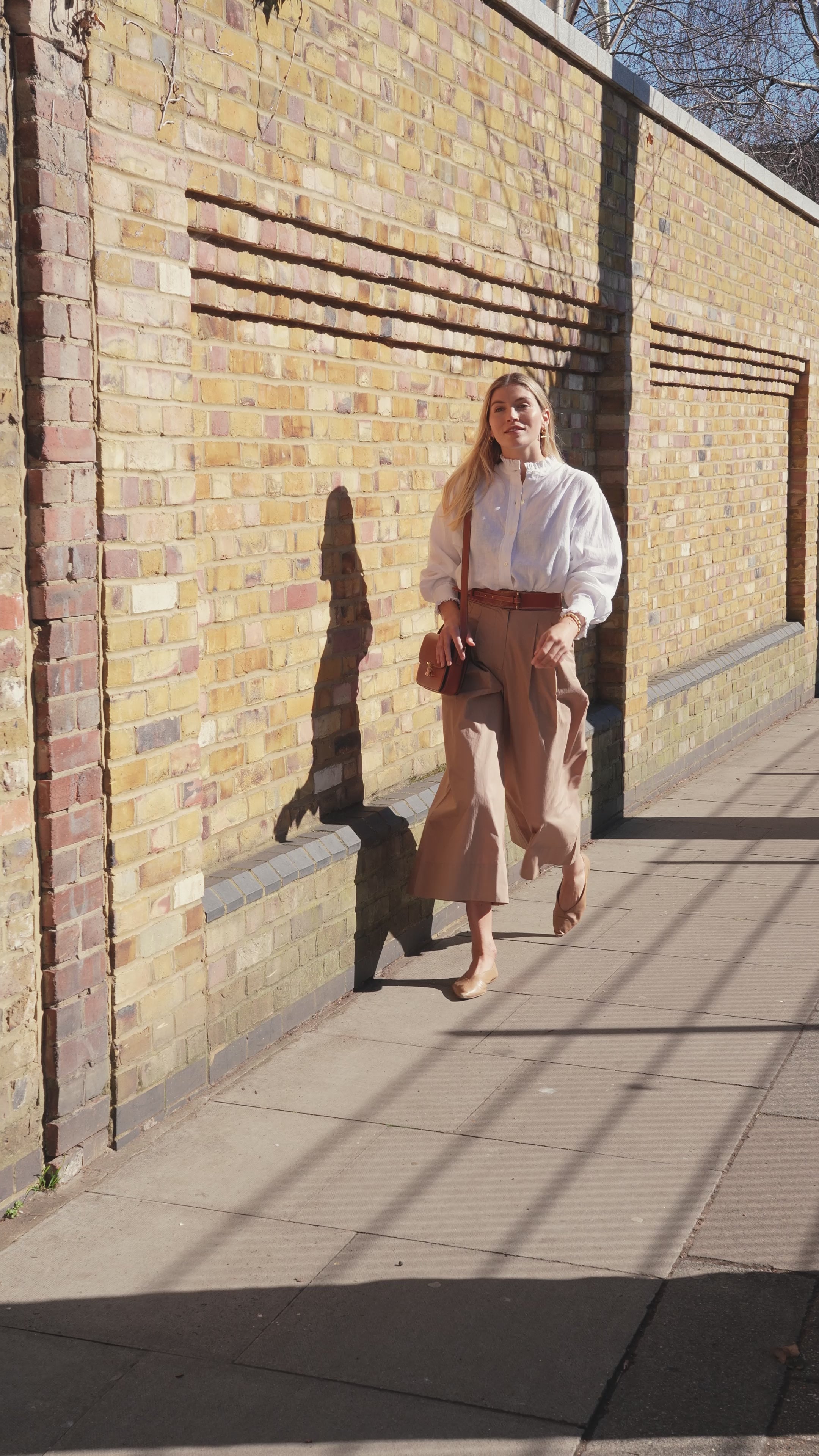 Bateau - Cappuccino Cotton Poplin Trousers