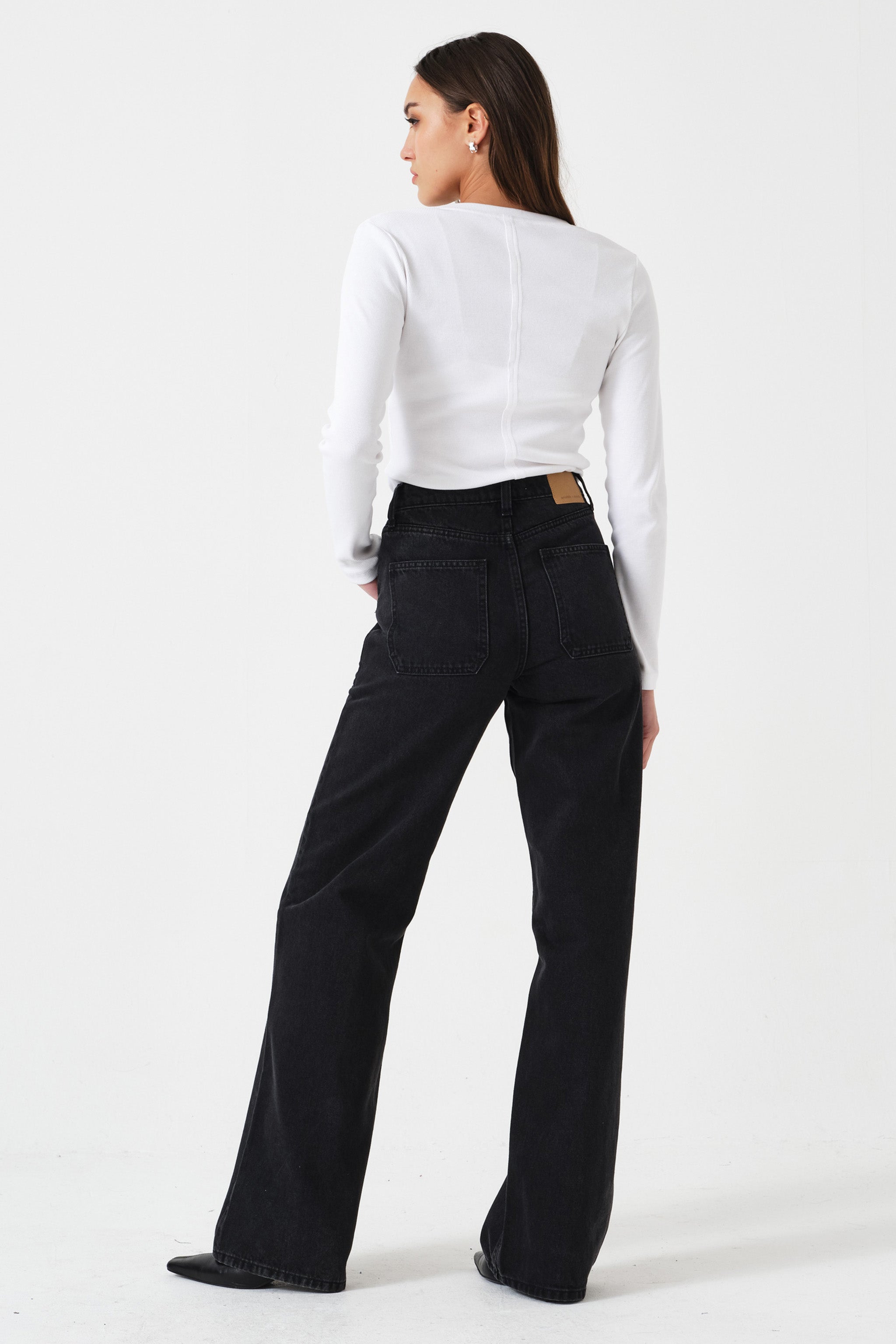 Eden Wide Leg Jean in Fairbanks