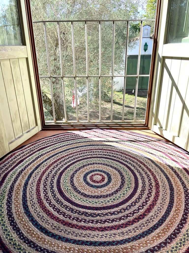 Fairisle Rectangle Jute Rug