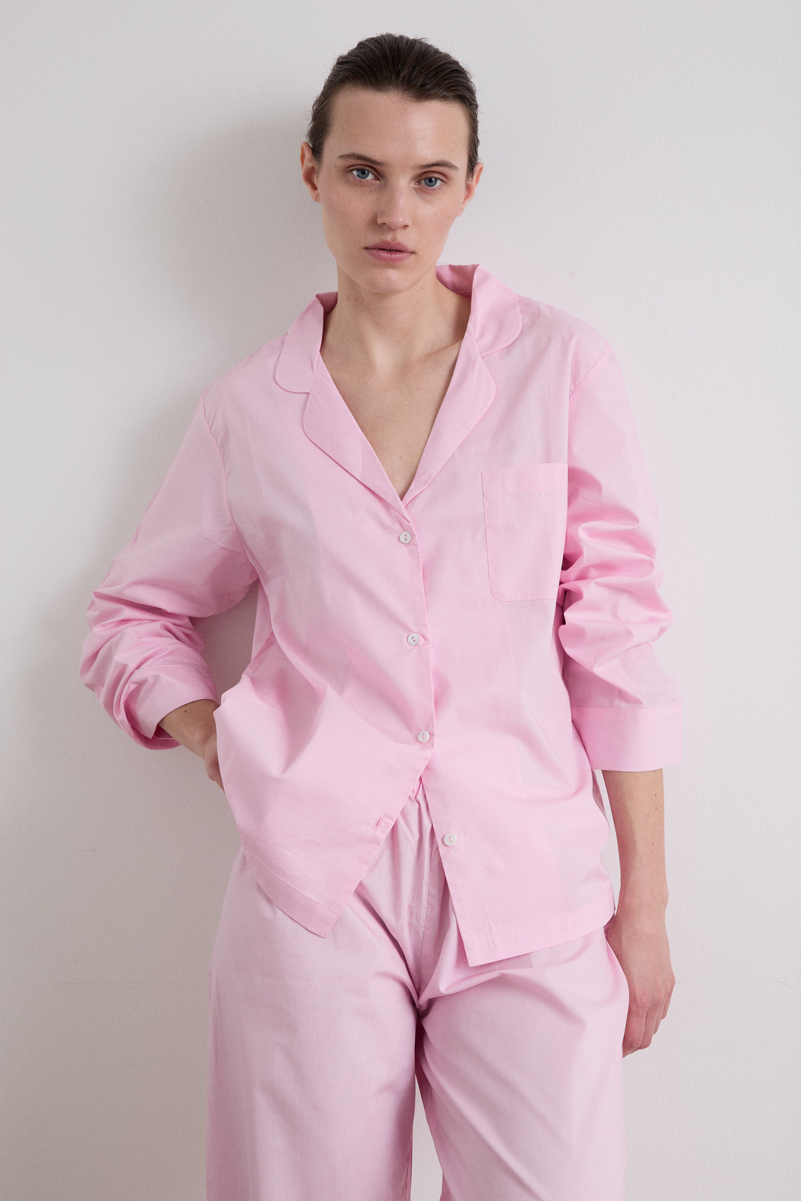 Relaxed Pale Pink Pyjama Set