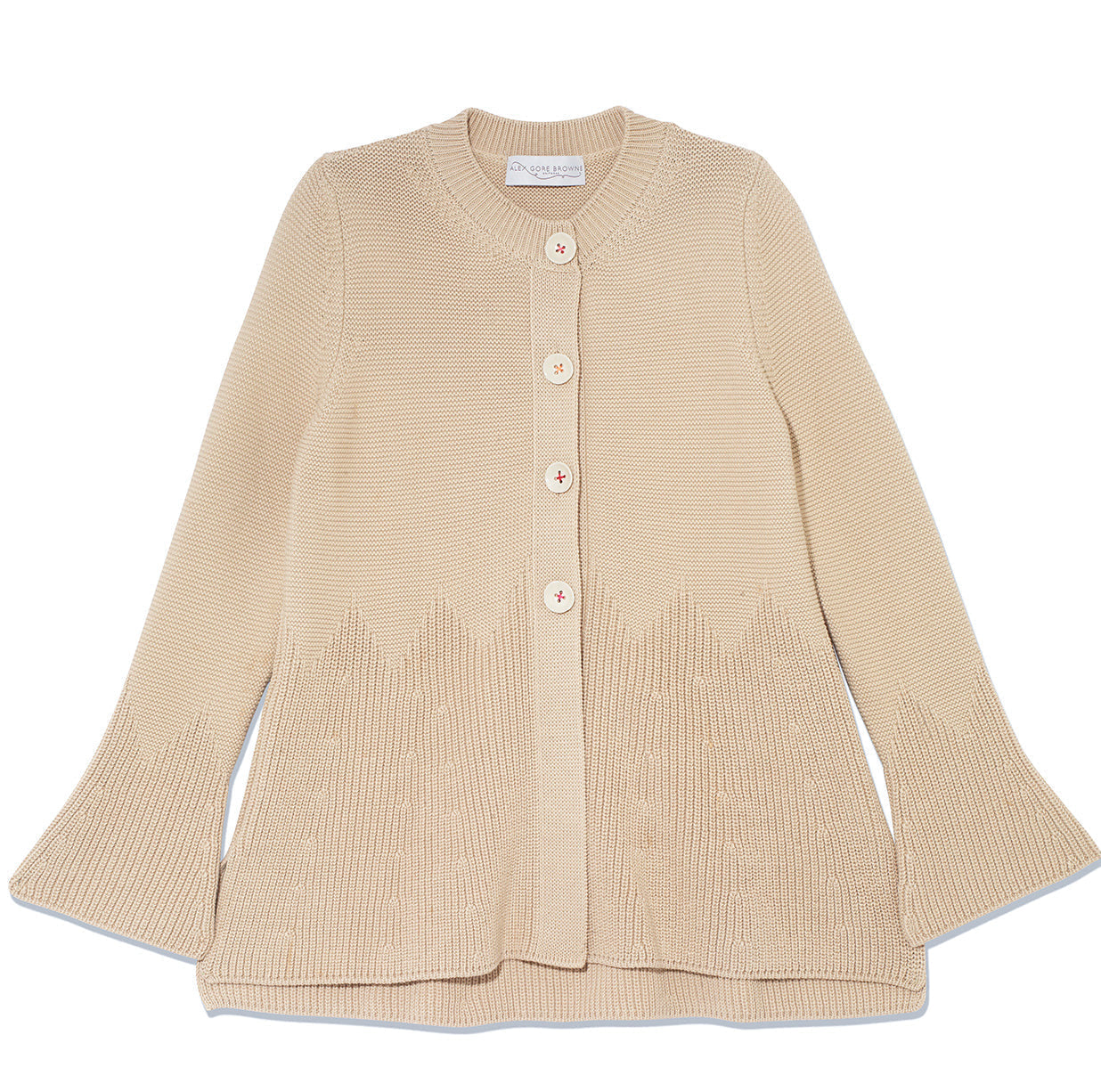 Cotton Teddy Jacket - Beige